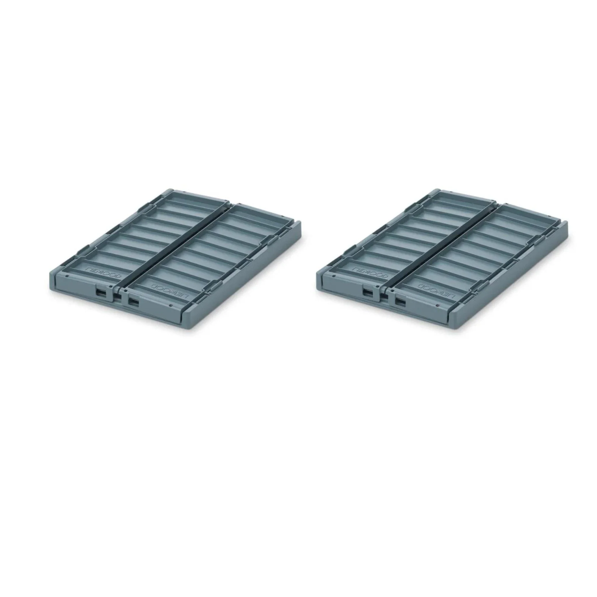 LIEWOOD Weston Storage Box, M, Whale Blue (Set of 2) - Image 2