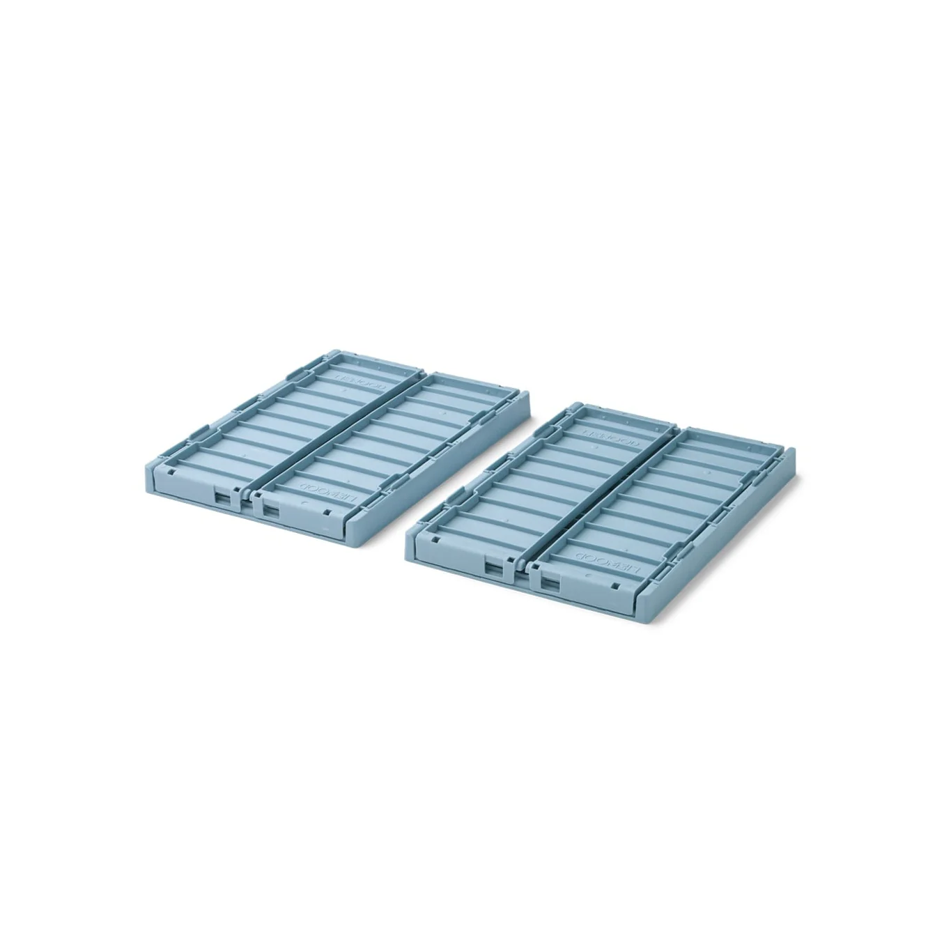 LIEWOOD Weston Storage Box, S, Beach Blue (Set of 2) - Image 3