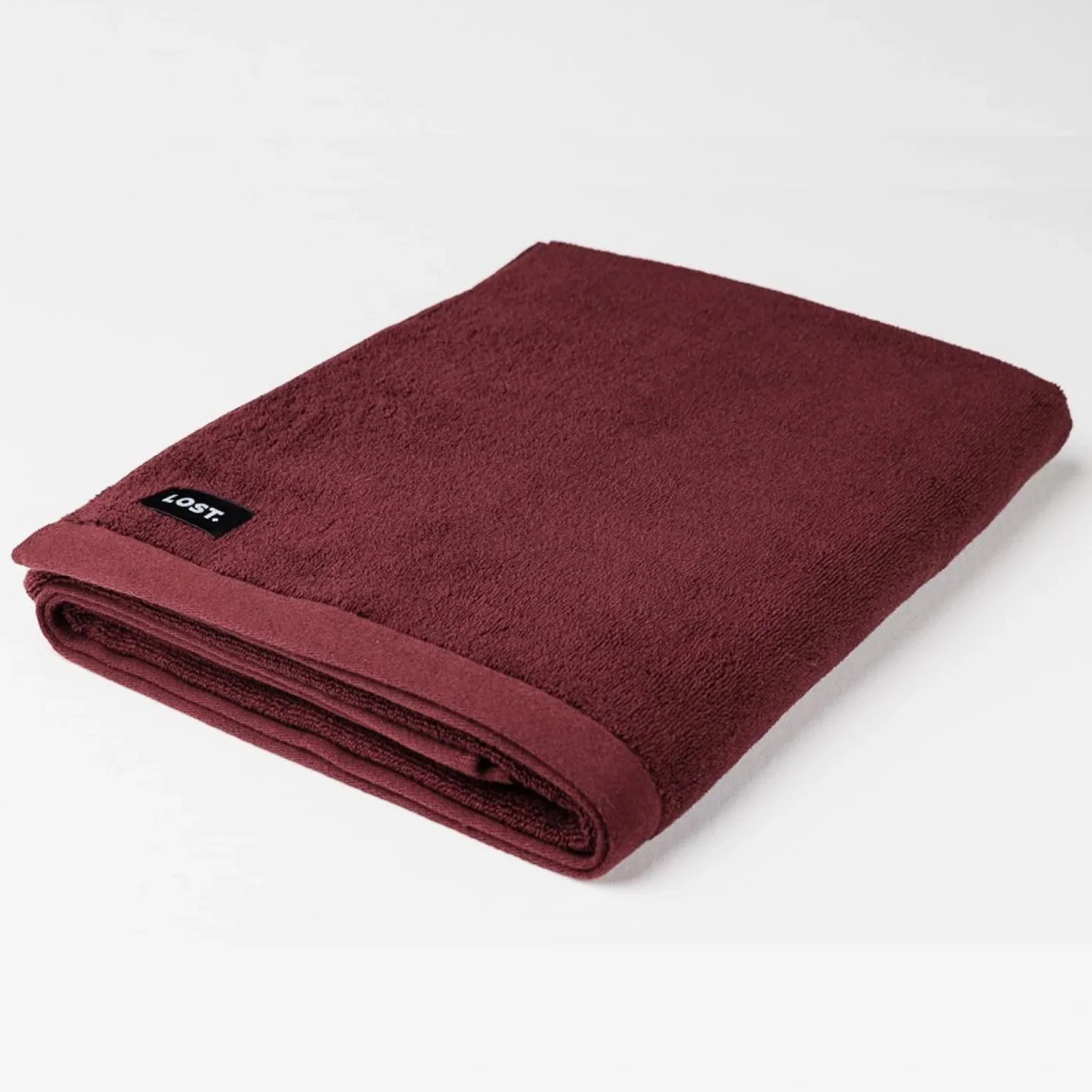 LOST TOWELS Bath Sheet, 90x170cm, Mulberry - Image 3