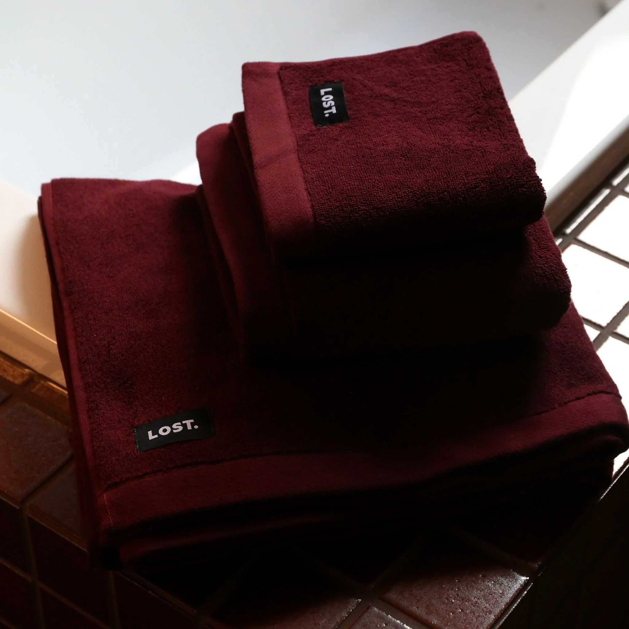 LOST TOWELS Bath Mat, 50x80cm, Mulberry - Image 7