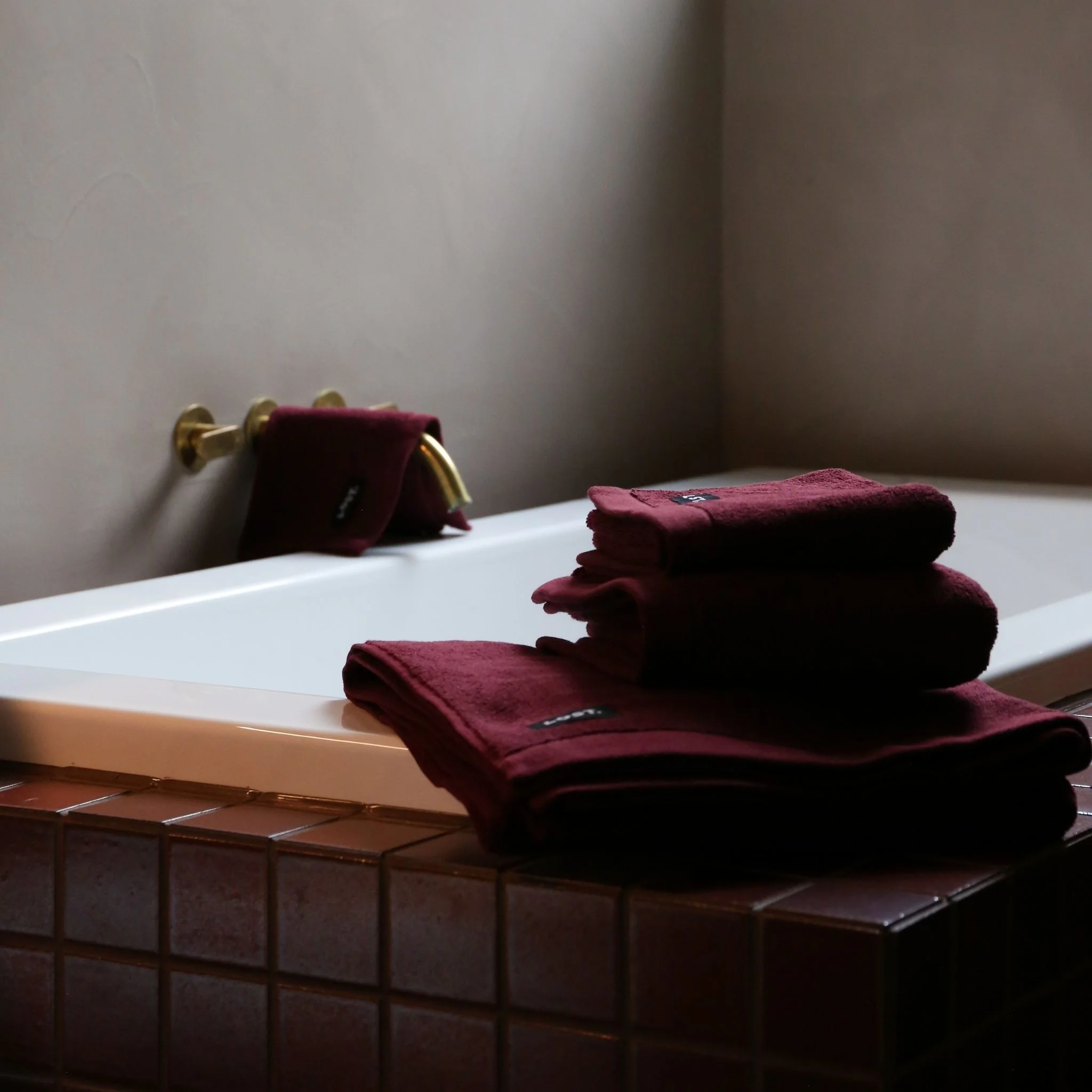 LOST TOWELS Bath Mat, 50x80cm, Mulberry - Image 4