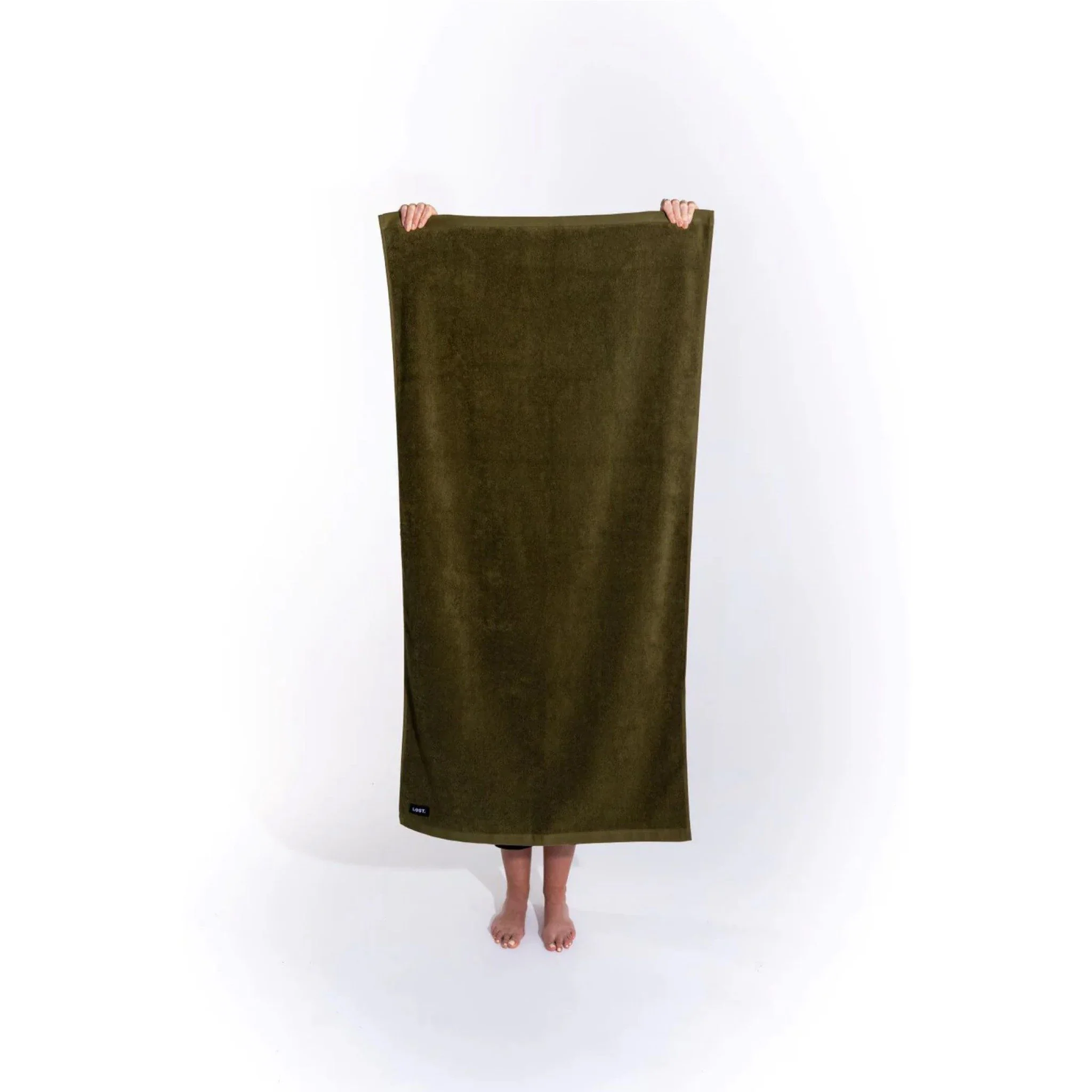 LOST TOWELS Bath Towel, 70x140cm, Khaki - Image 6