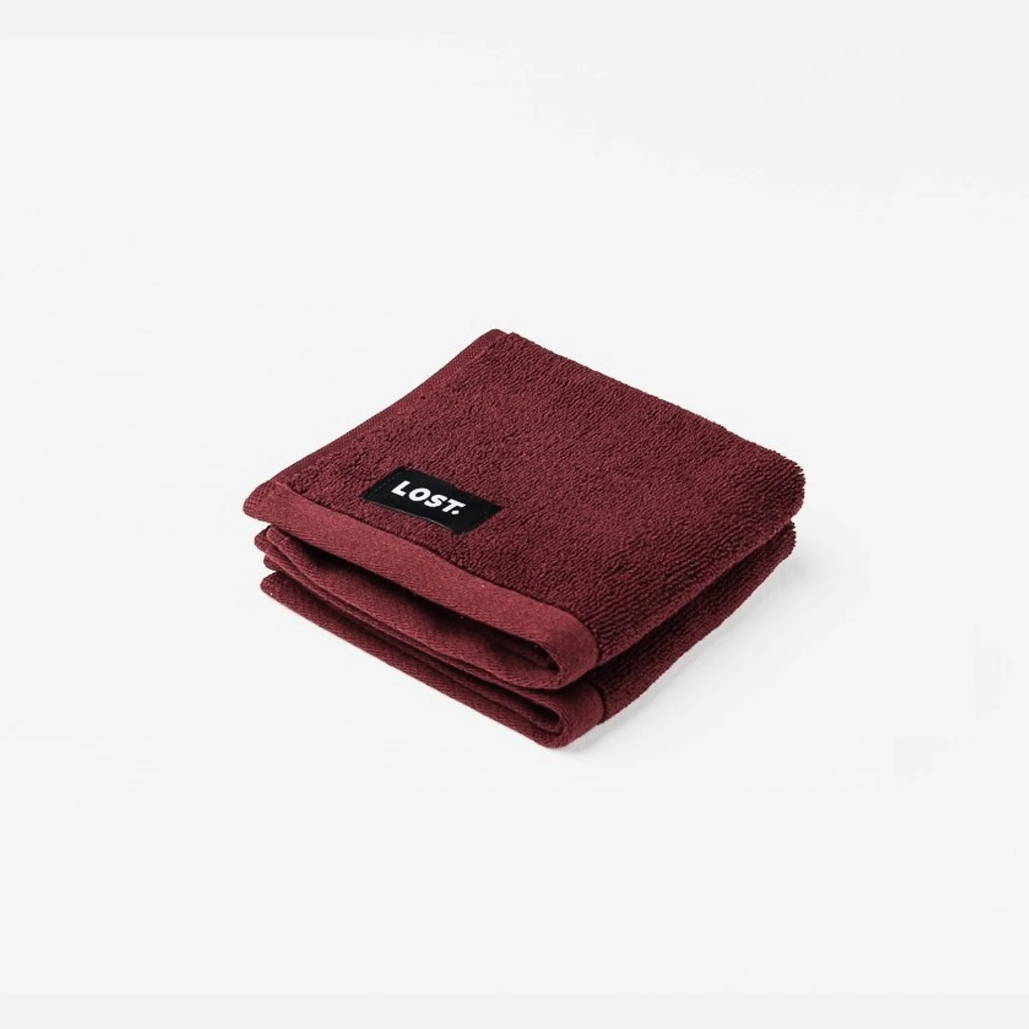 LOST TOWELS Face Washer, 30x30cm, Mulberry - Image 2