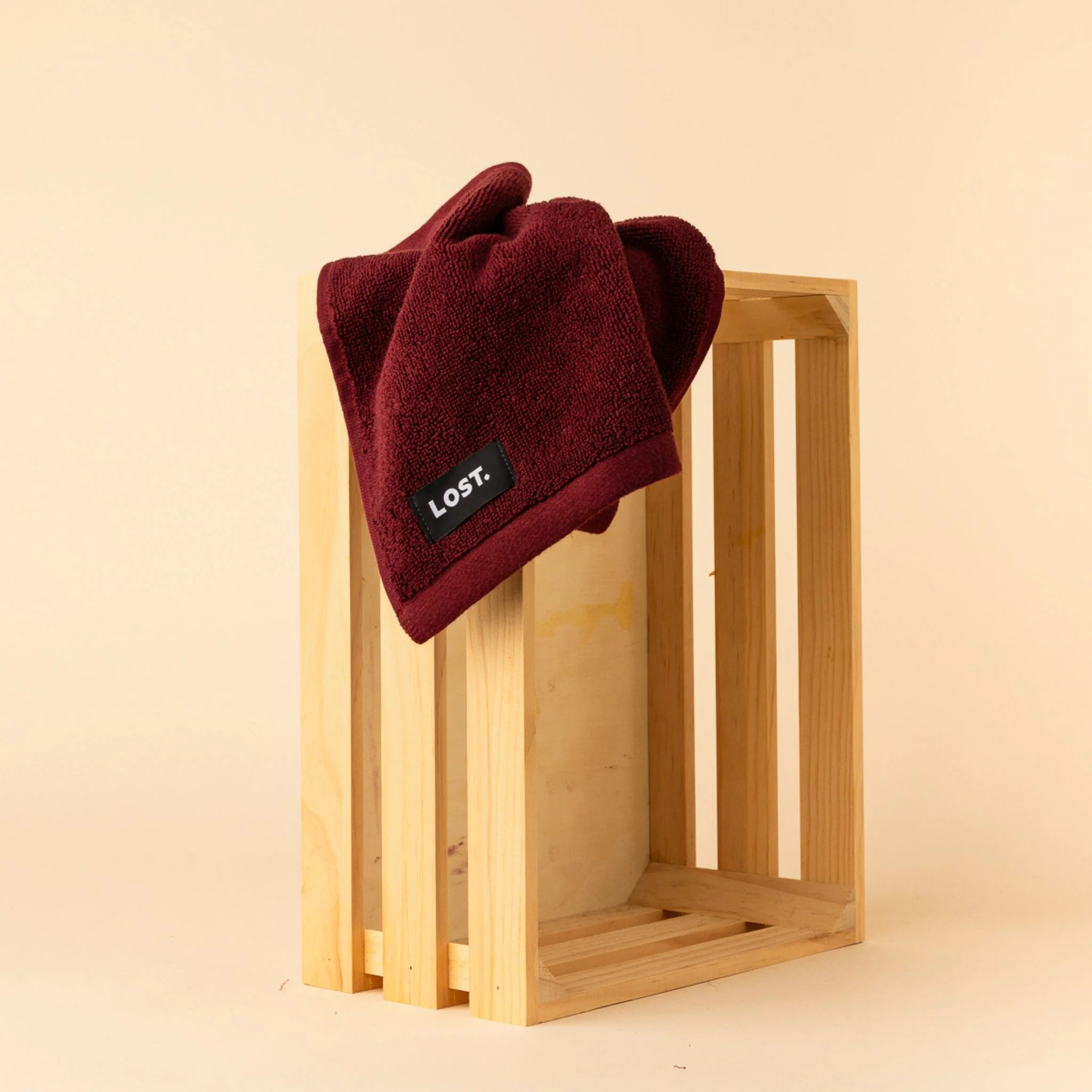 LOST TOWELS Hand Towel, 40x70cm, Mulberry - Image 2