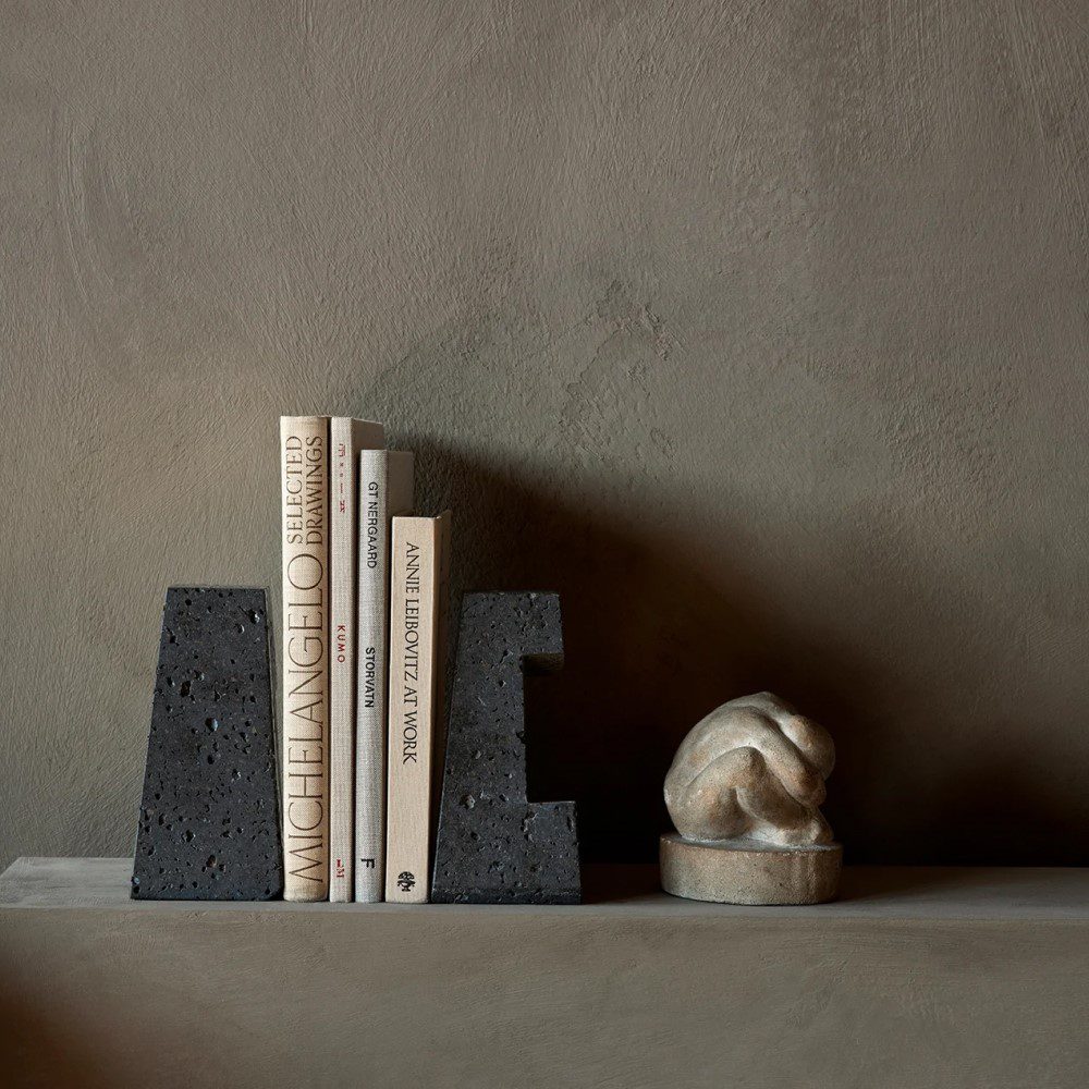 AUDO CPH Converge Book Ends, Lava Stone - Image 4