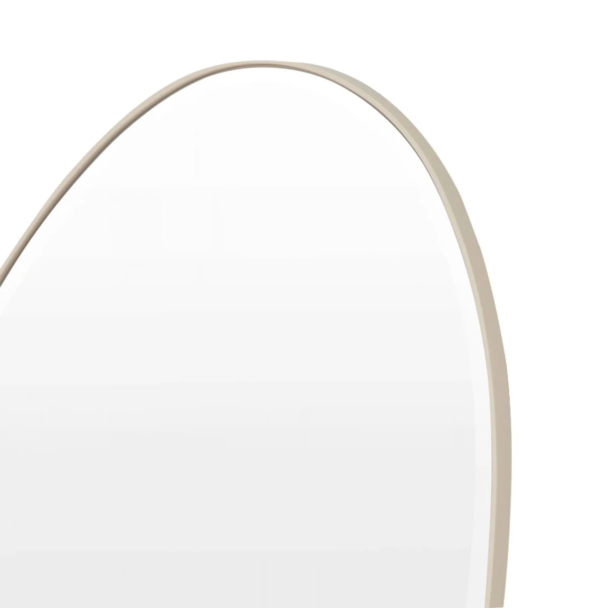 MIDDLE OF NOWHERE Pebble Mirror, Sand, 70x90cm - Image 2