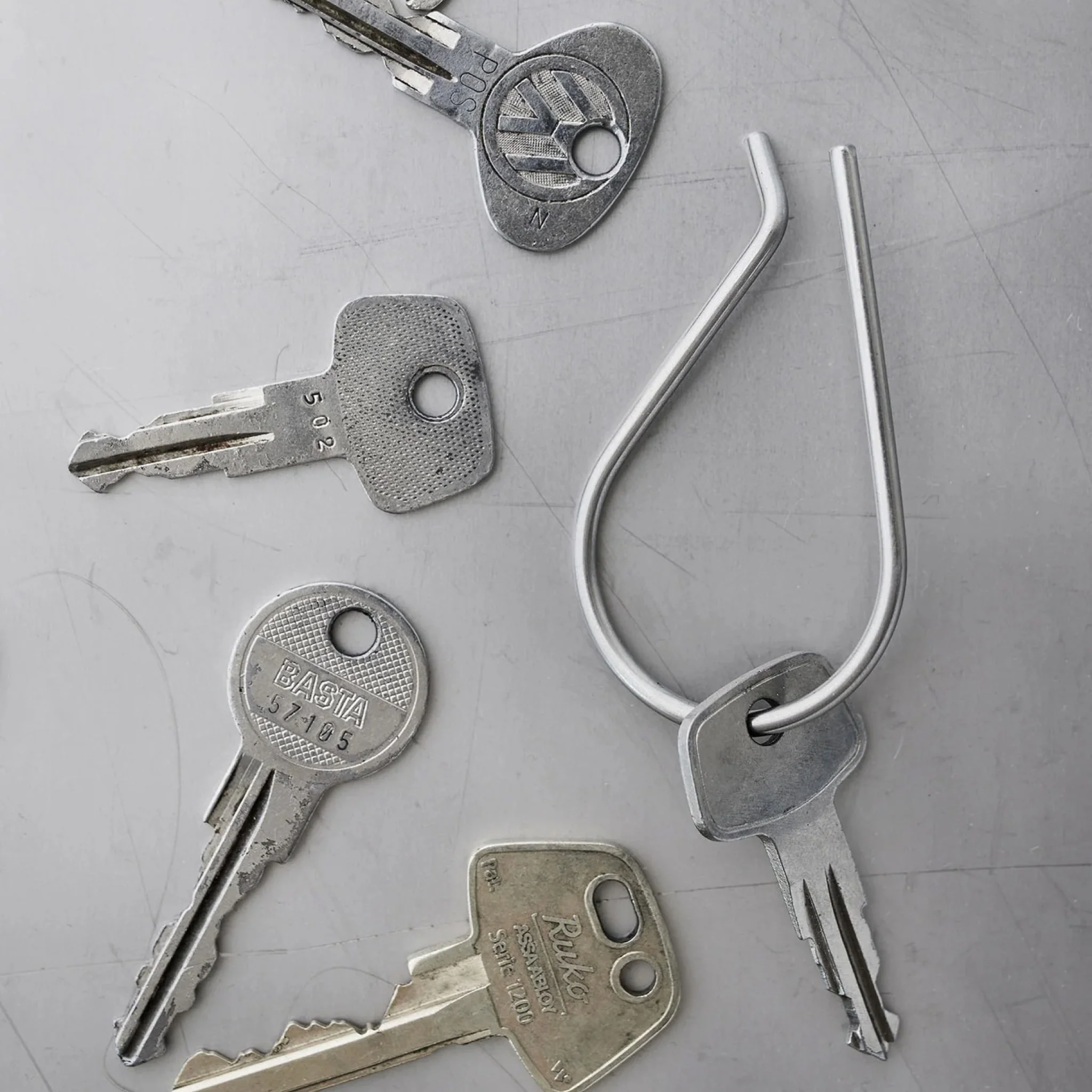 MOEBE Keyring Stainless Steel, 3.8cm - Image 3