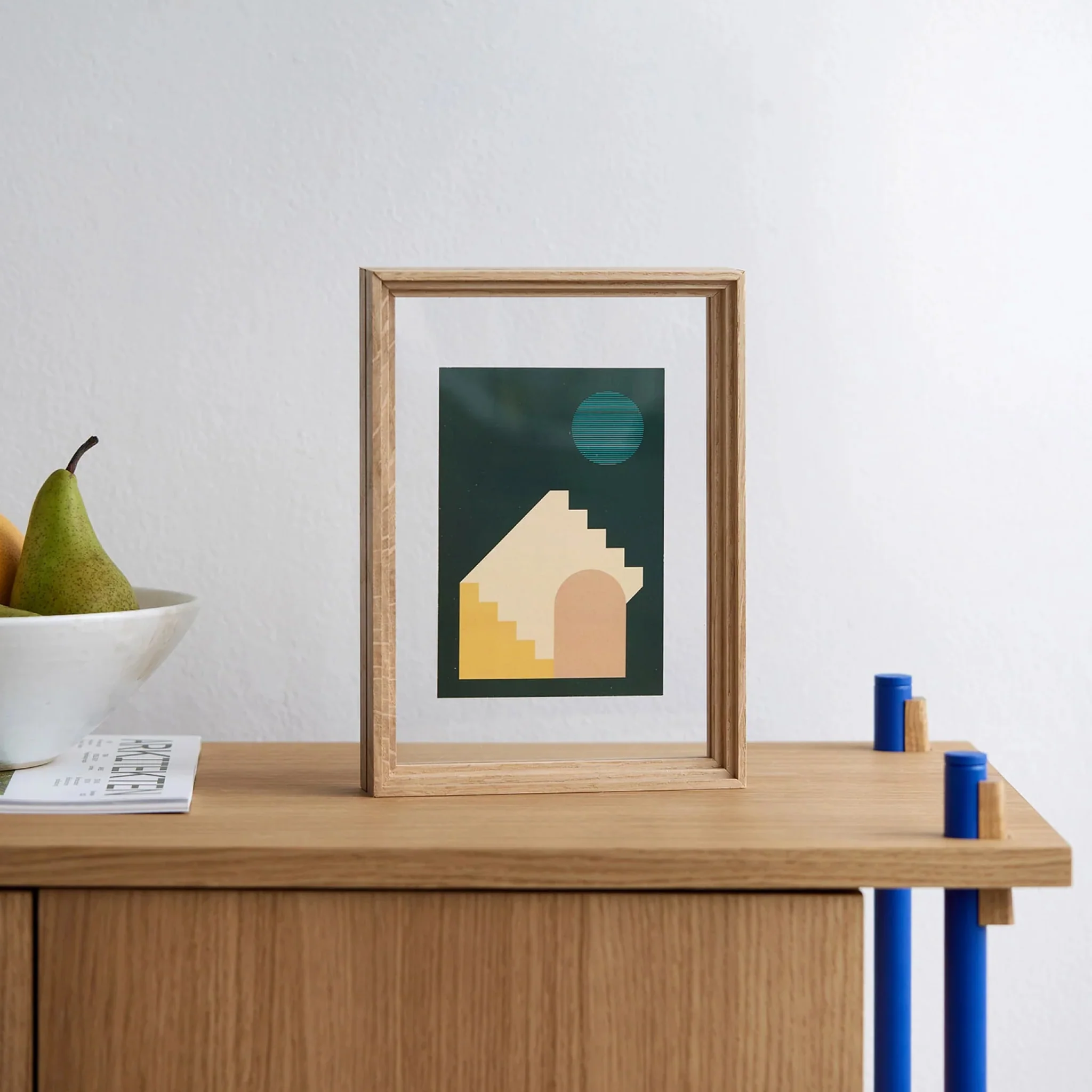 MOEBE Standing Frame, A5, Oak - Image 3