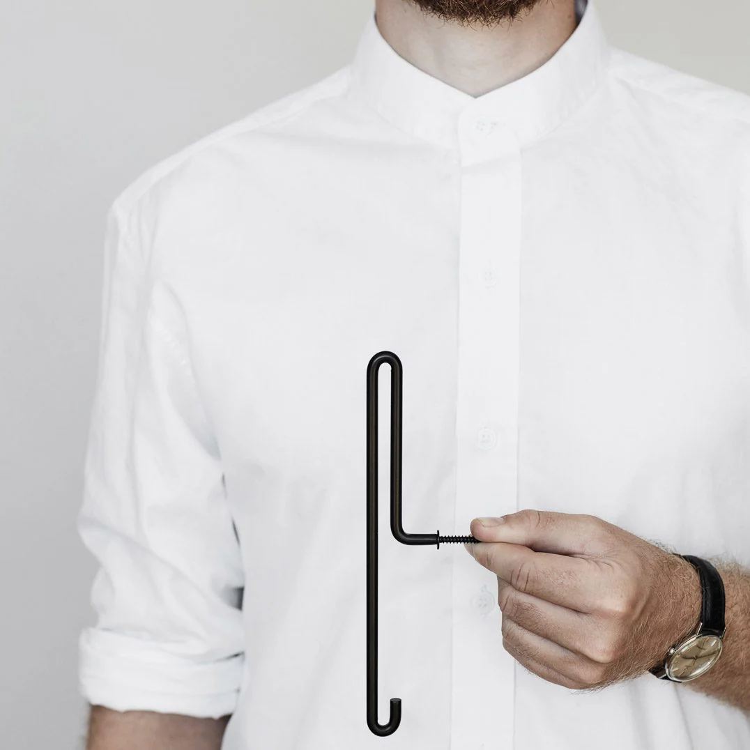 MOEBE Wall Hook Black Large - Image 3