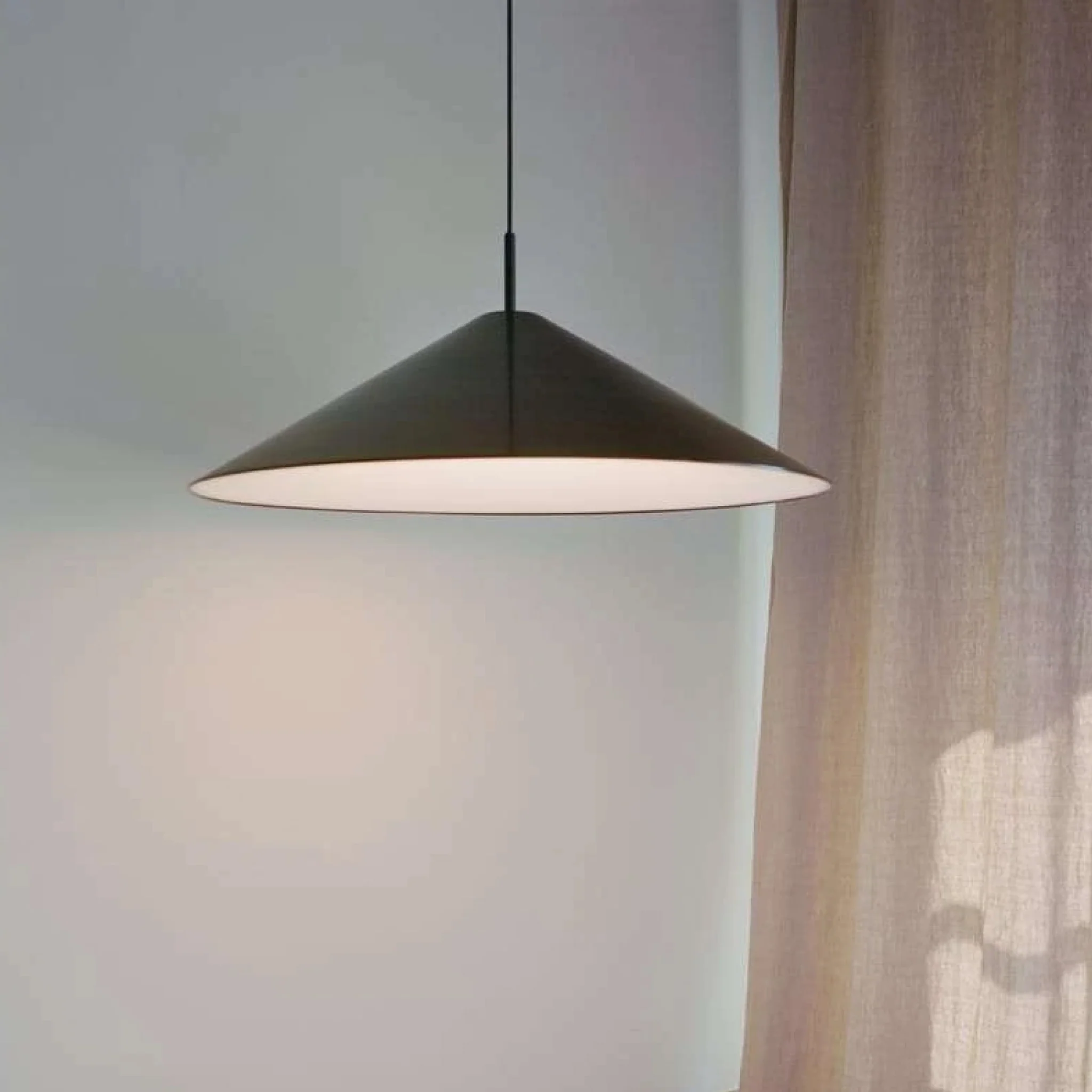 PRE-ORDER │ NEW WORKS Brolly Pendant, Ø70cm, Anodised Aluminium - Image 4