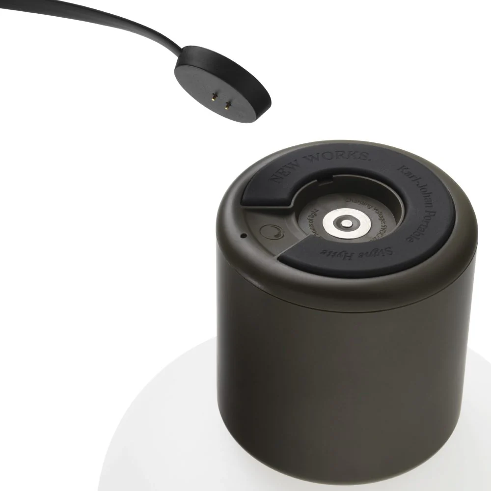 NEW WORKS Karl-Johan Portable Lamp, Forest Green - Image 7