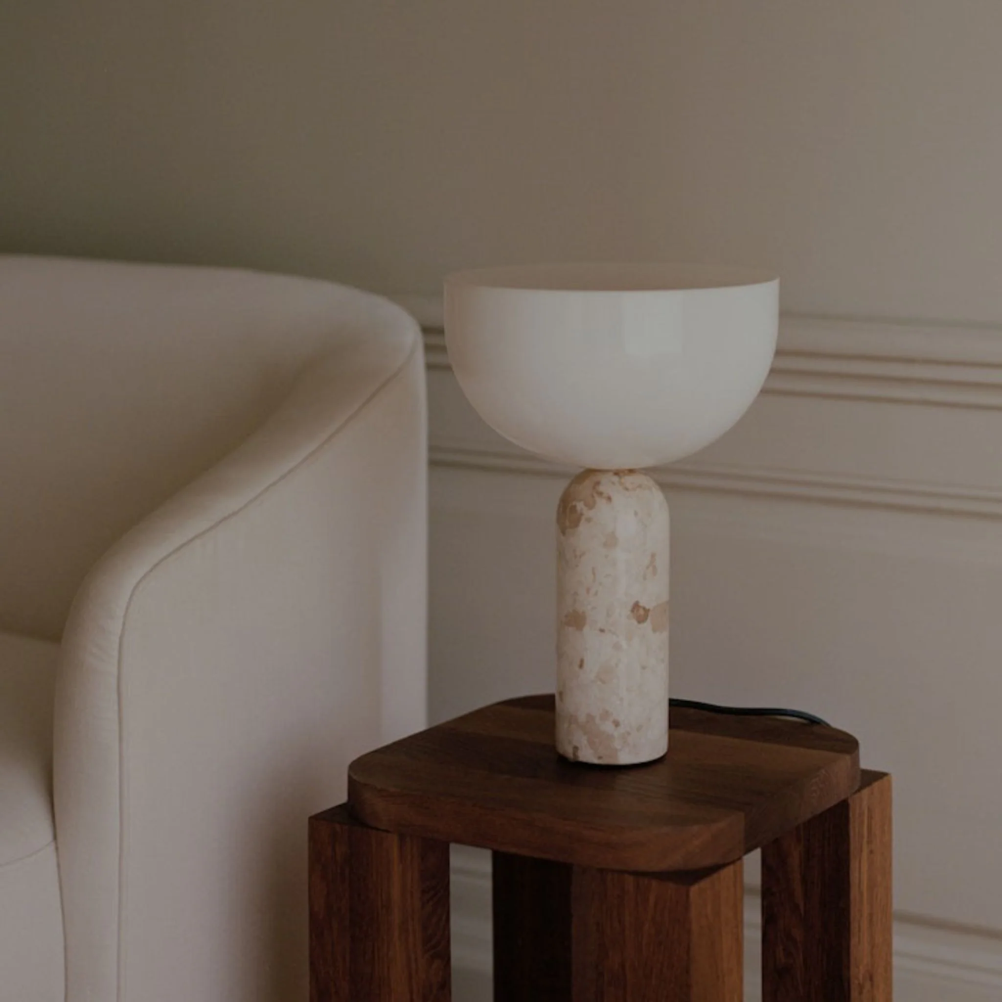 NEW WORKS Kizu Table Lamp, Kunis Breccia, Small - Image 6