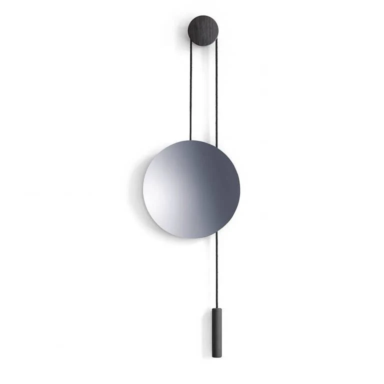 NEW WORKS Rise & Shine Wall Mirror, Burned/Steel - Image 4