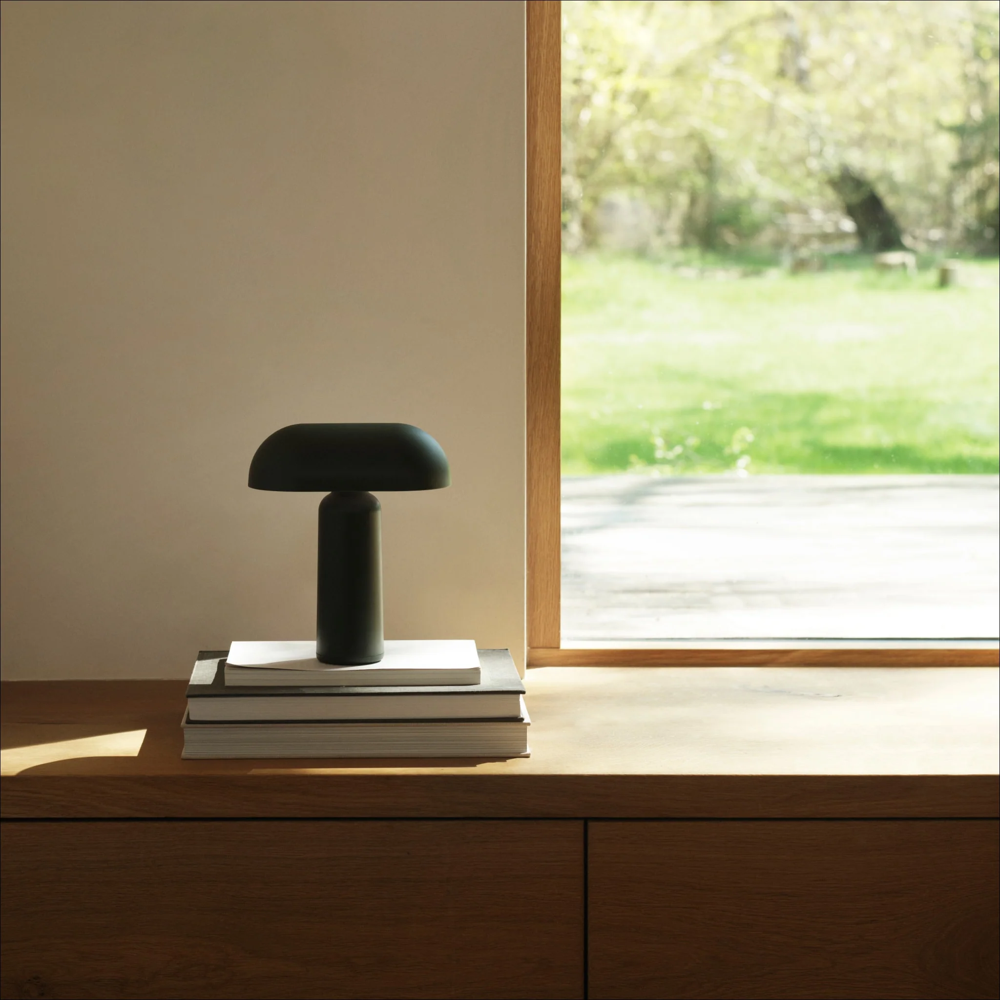 NORMANN COPENHAGEN Porta Portable Table Lamp, Dark Green - Image 2