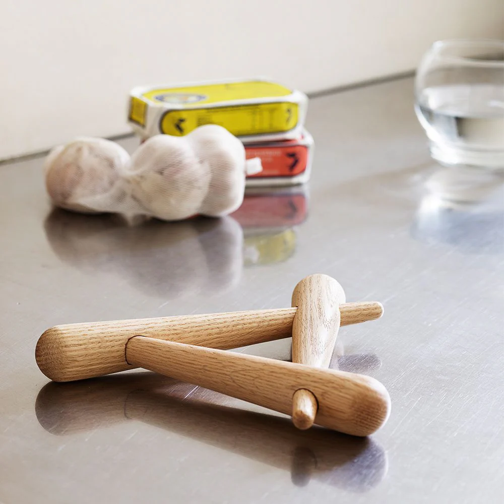 NORMANN COPENHAGEN Timber Trivet, Oak - Image 4