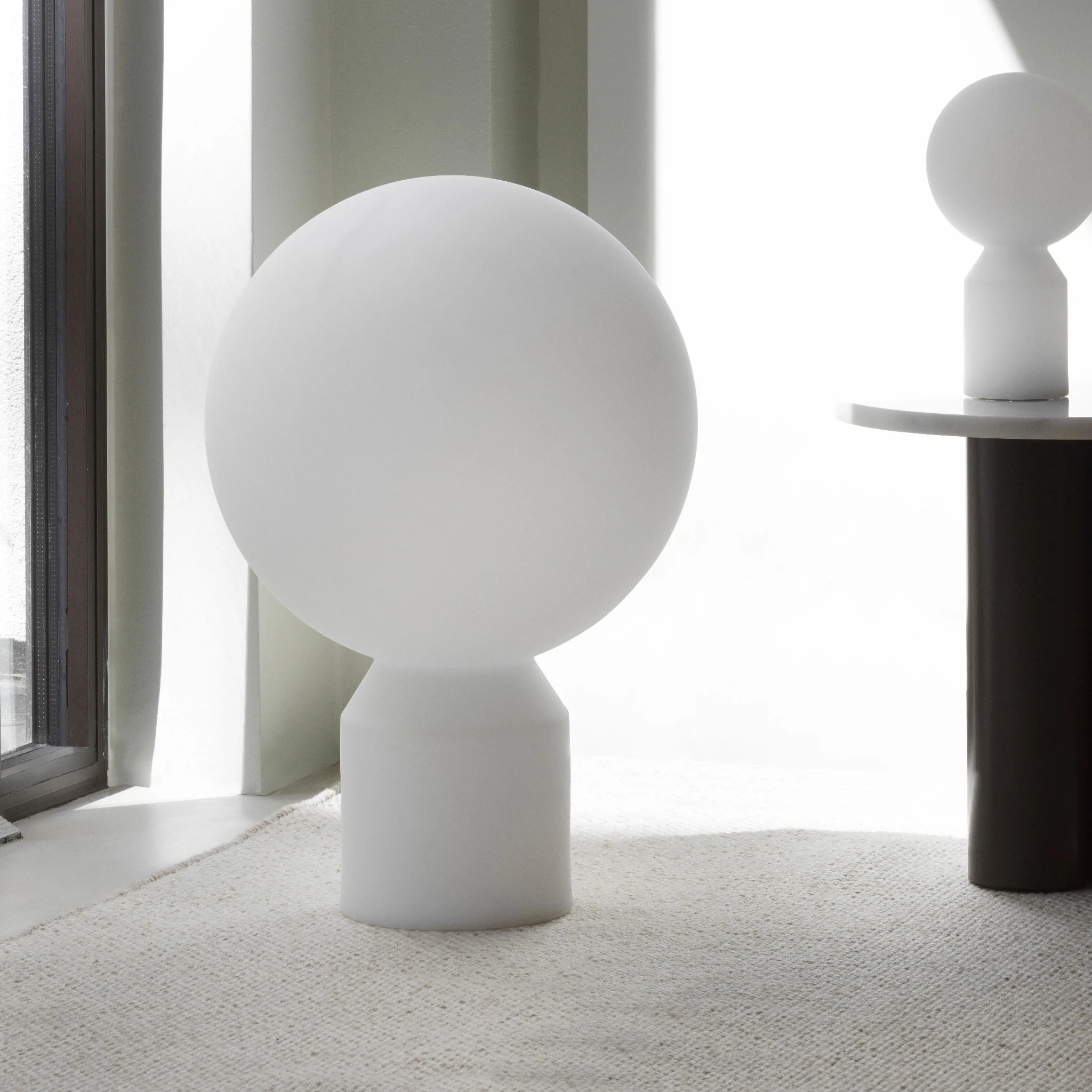 NORMANN COPENHAGEN Yo Portable Floor Lamp, Large, H60cm, White - Image 6