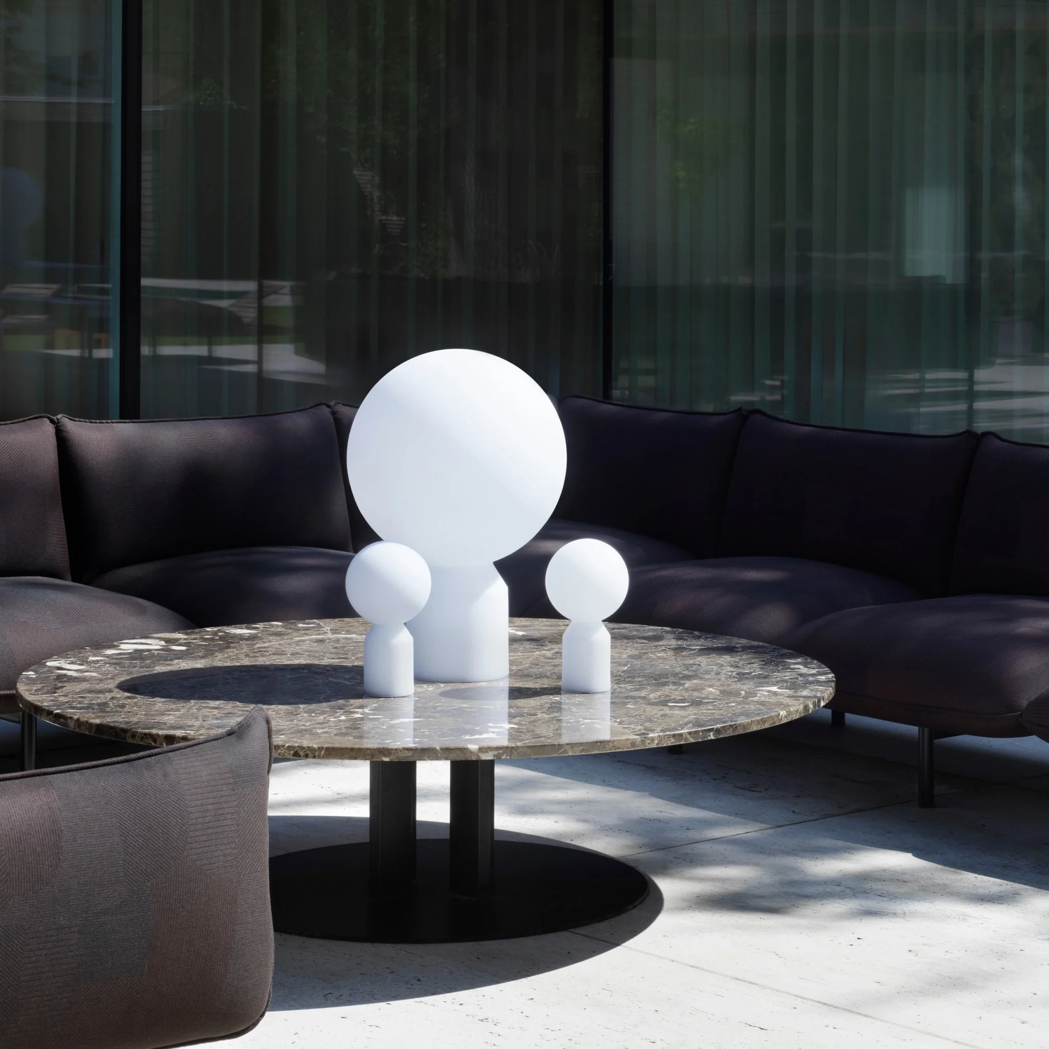 NORMANN COPENHAGEN Yo Portable Floor Lamp, Large, H60cm, White - Image 9