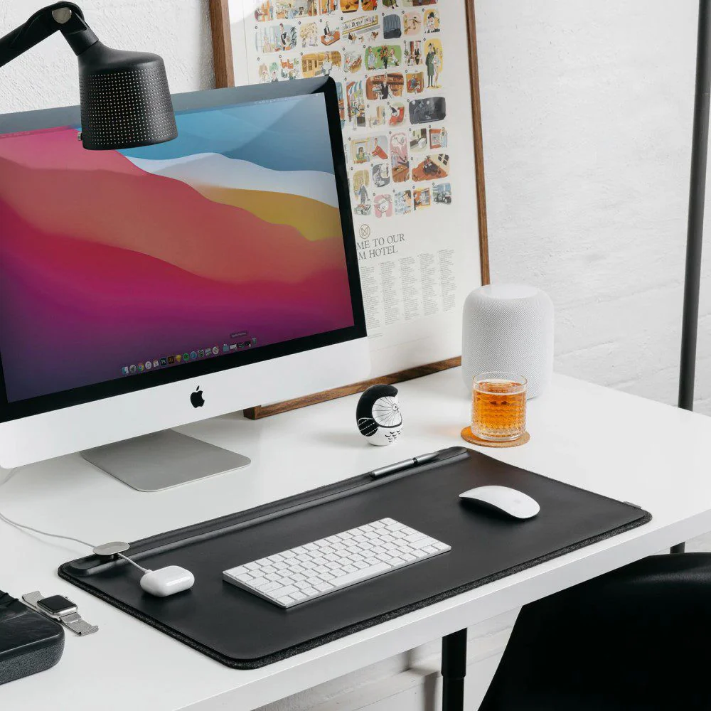 ORBITKEY Desk Mat Slim, Black - Image 2