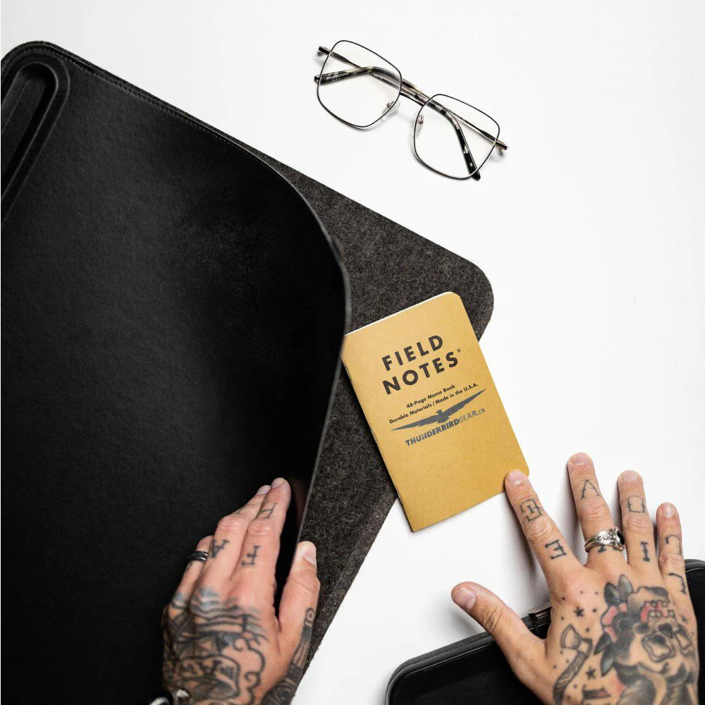 ORBITKEY Desk Mat Slim, Black - Image 5