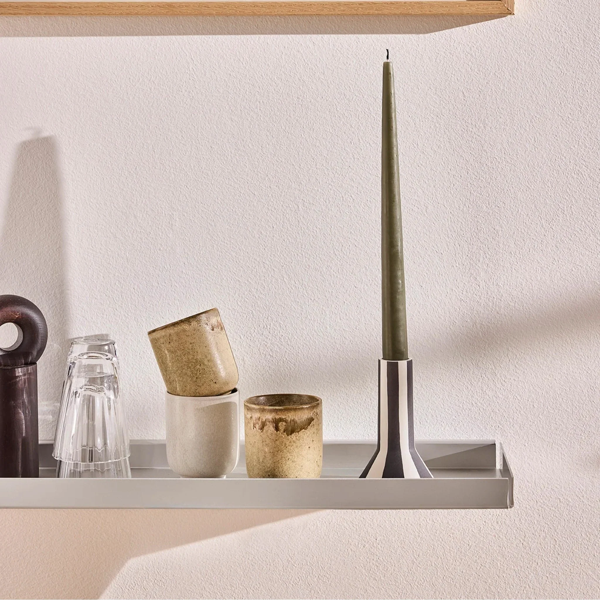 OYOY Bakku Shelf, Small, Aluminium - Image 4