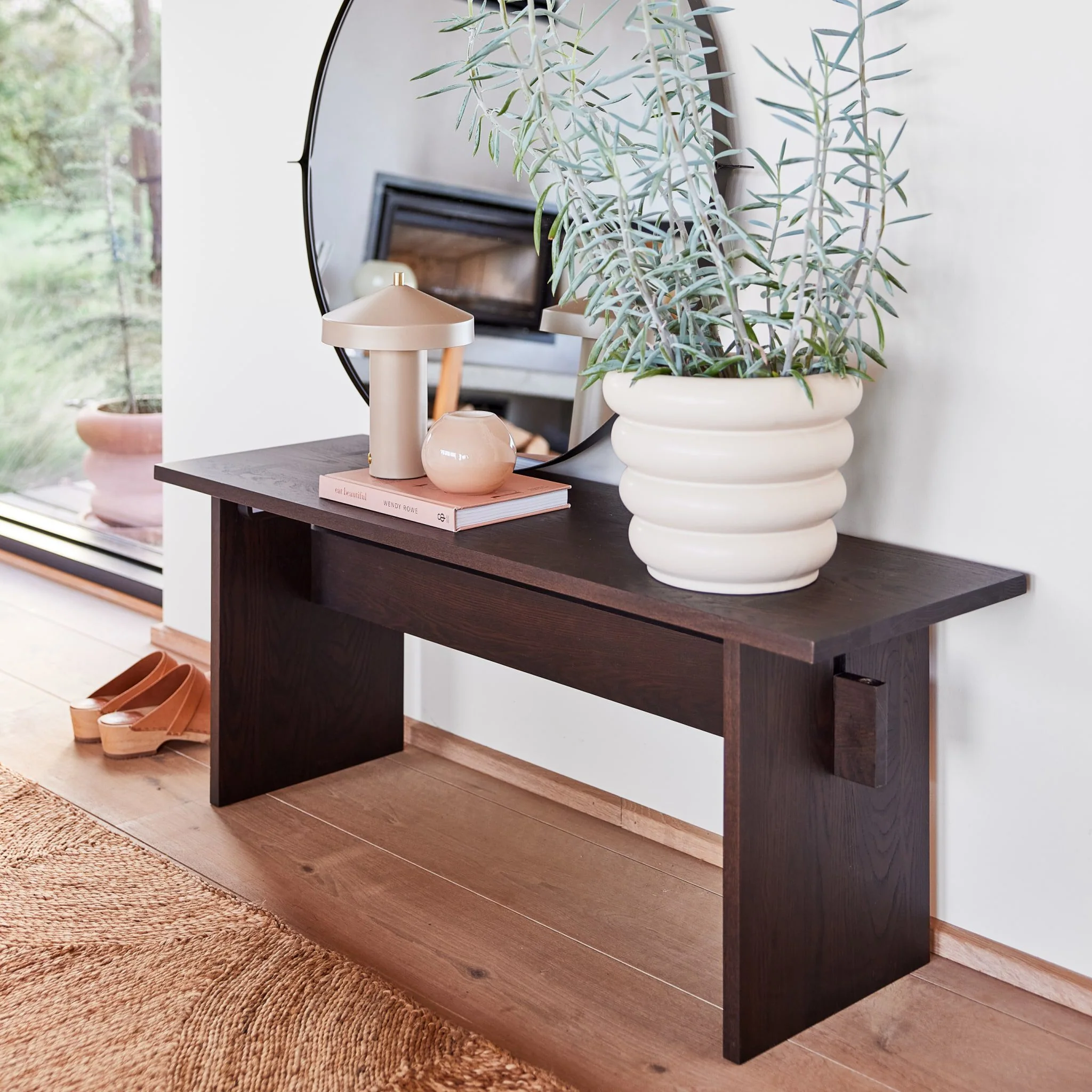 PRE-ORDER │ OYOY Kotai Bench, Dark Ash - Image 3