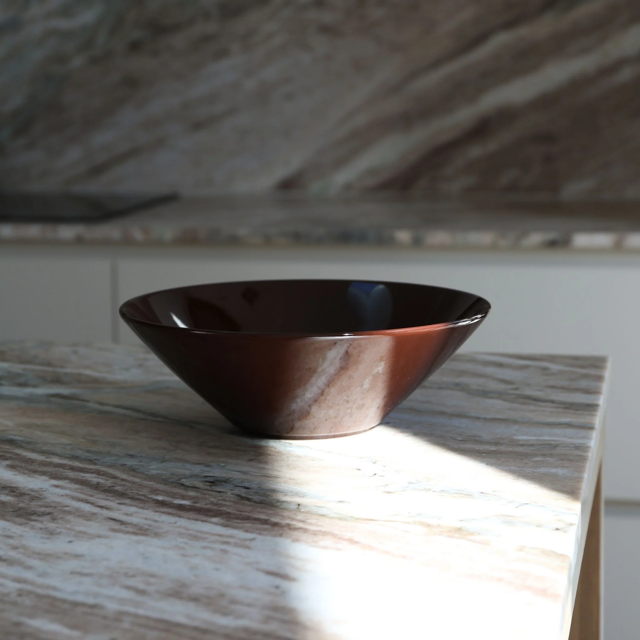 OYOY Yuka Bowl Large, Dark Terracotta - Image 2