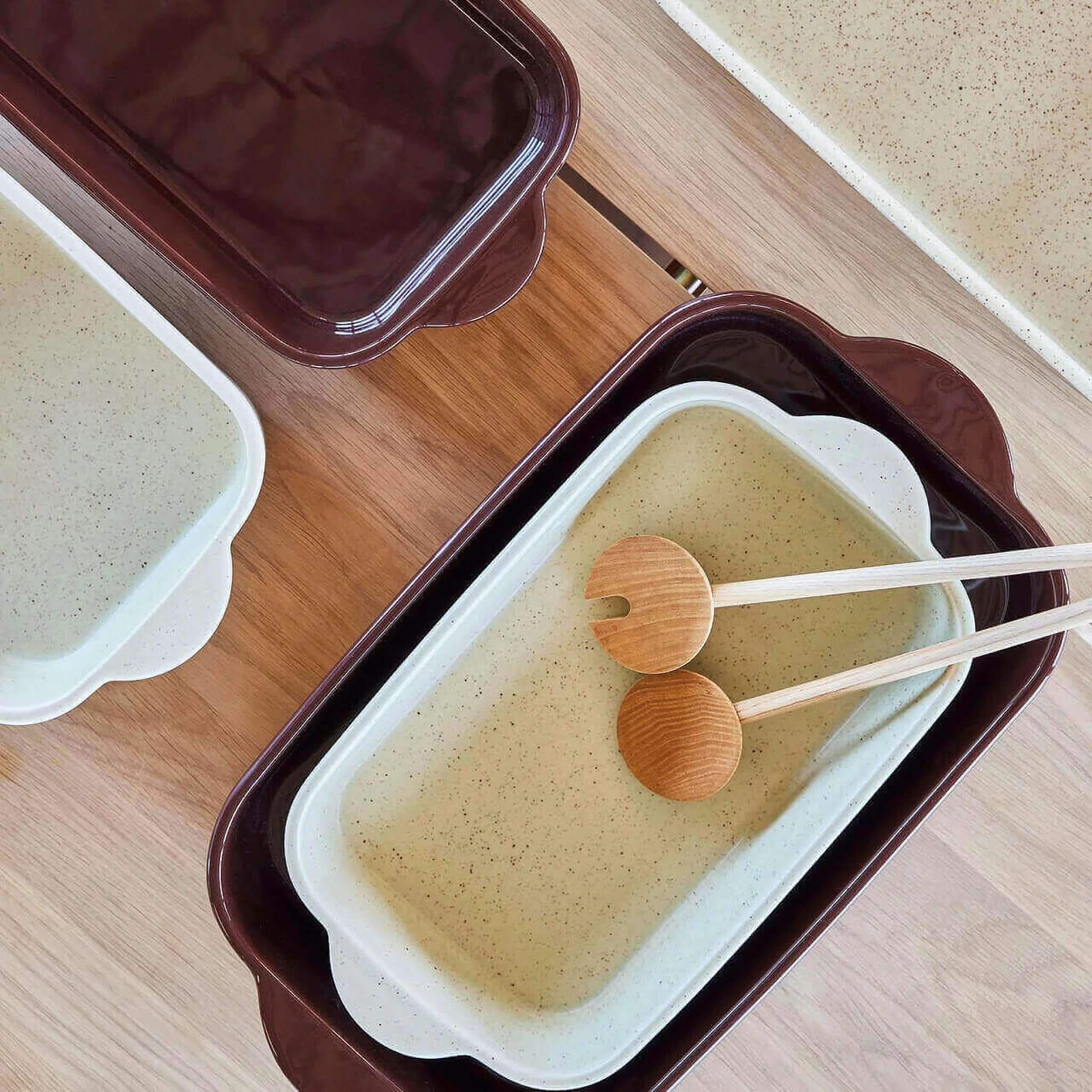 OYOY Yuka Oven Dish Large, Terracotta - Image 4