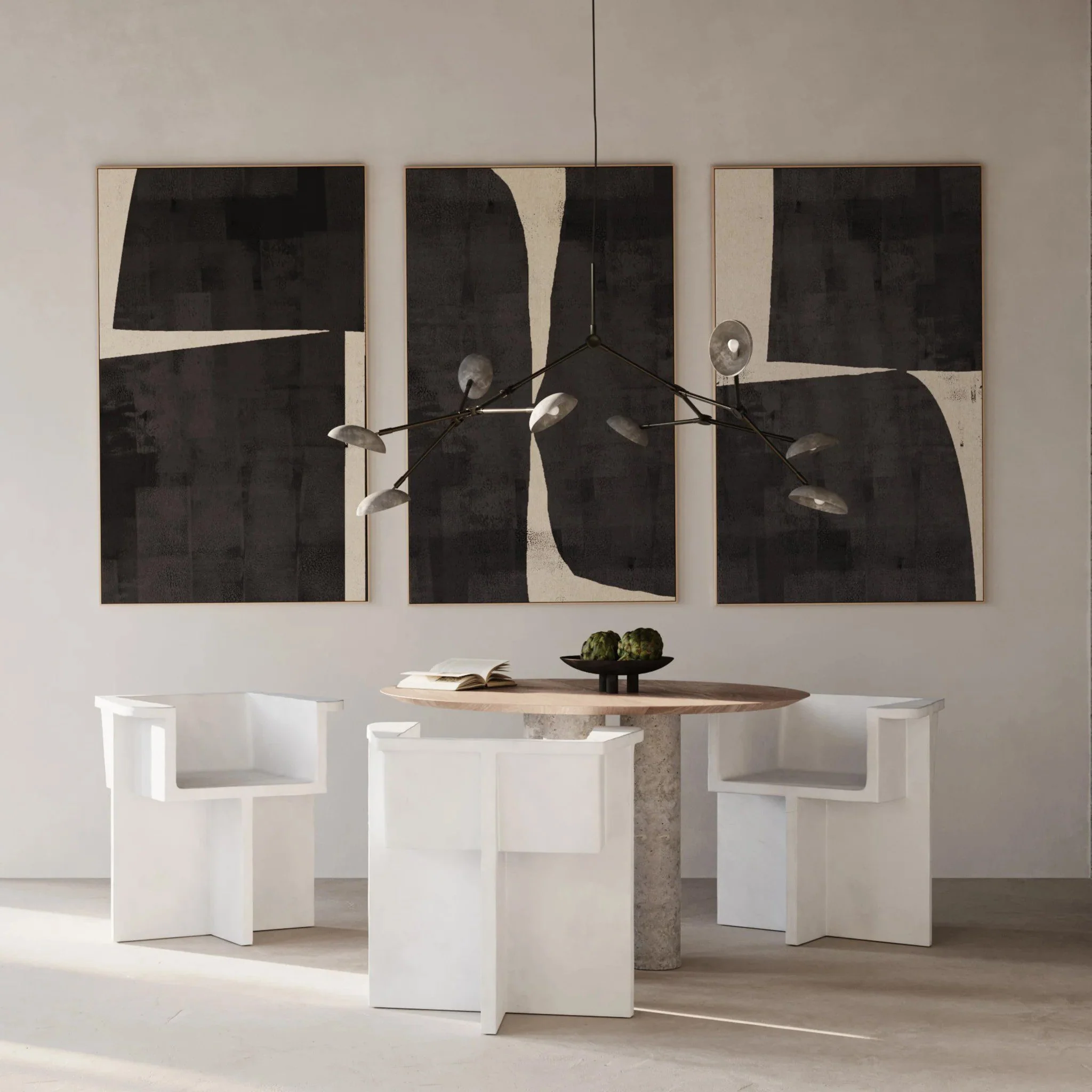 PRE-ORDER │ 101 COPENHAGEN Brutus Dining Chair, Bone White - Image 4