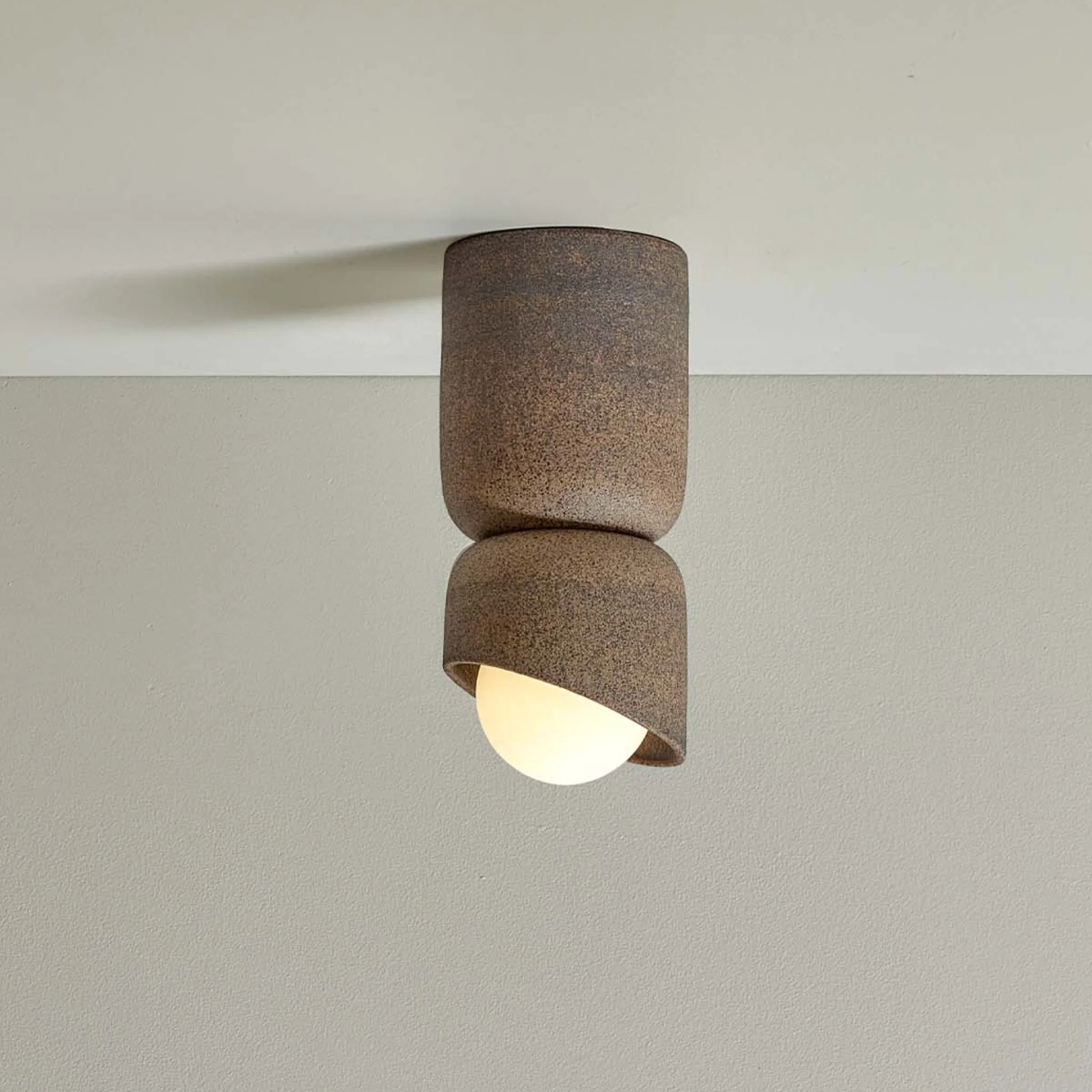 PRE-ORDER │ MARZ DESIGNS Terra 1.5 Ceiling Light, Flush Mount, Clay - Image 2