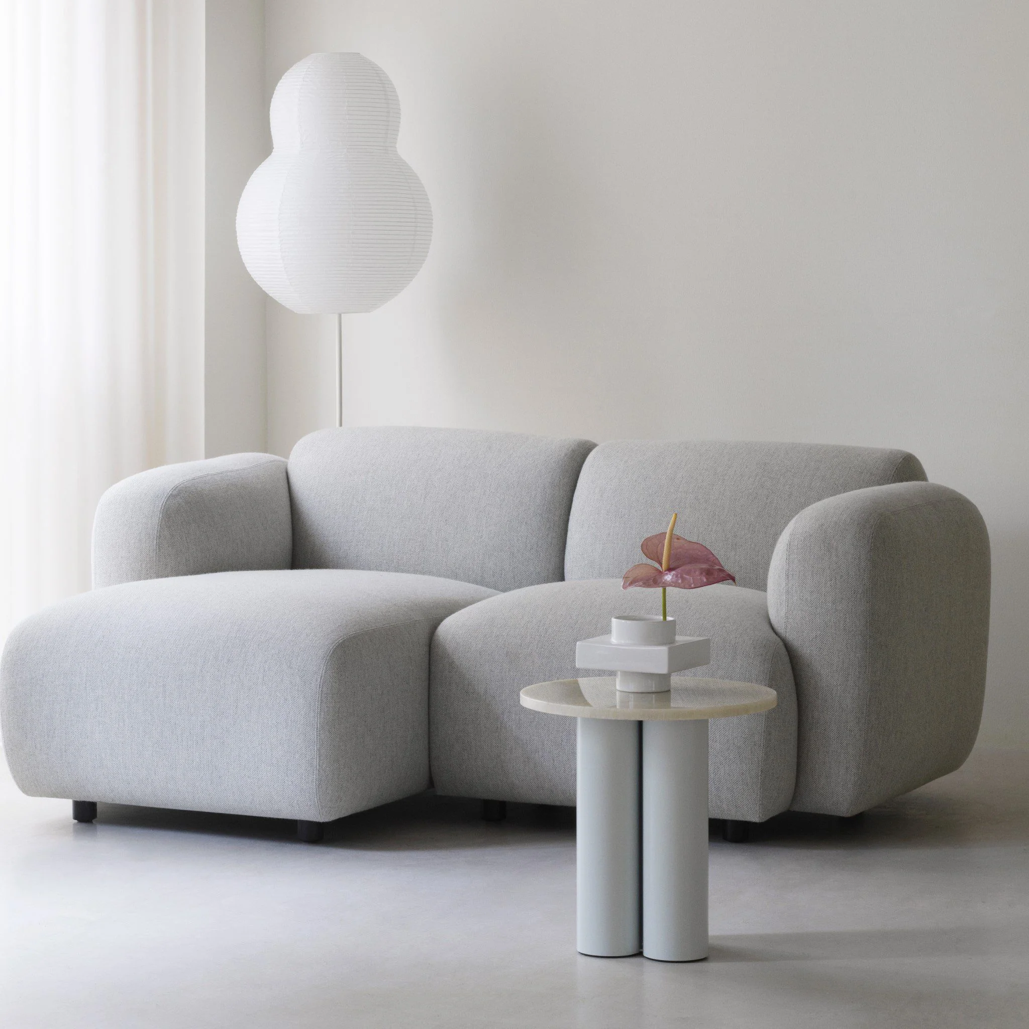 PRE-ORDER ¦ NORMANN COPENHAGEN Dit Side Table, Light Green/Emerald Onyx - Image 4