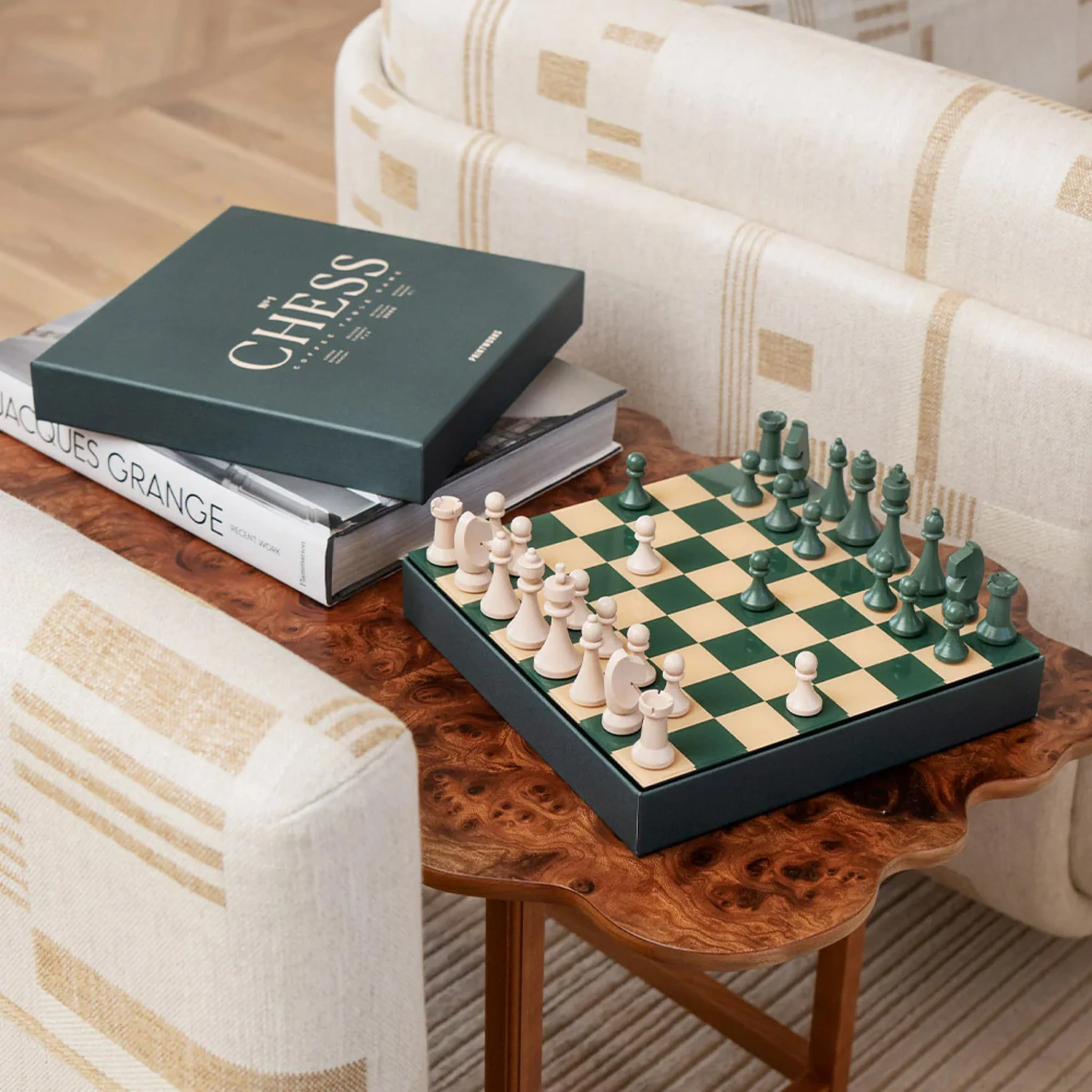 PRINTWORKS Classic Board Games Chess, Green - Image 7