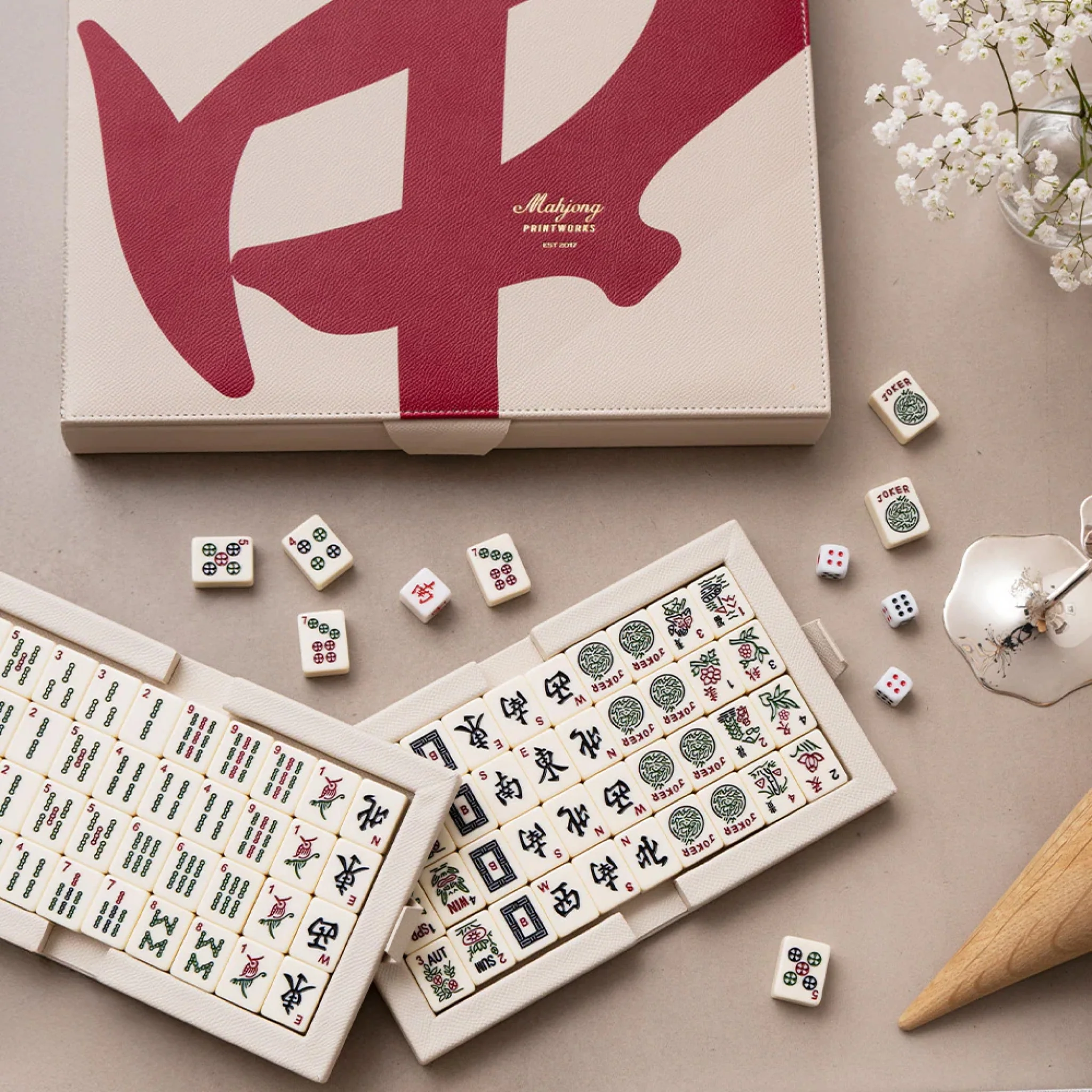 PRINTWORKS Reverra Collection Mahjong - Image 2