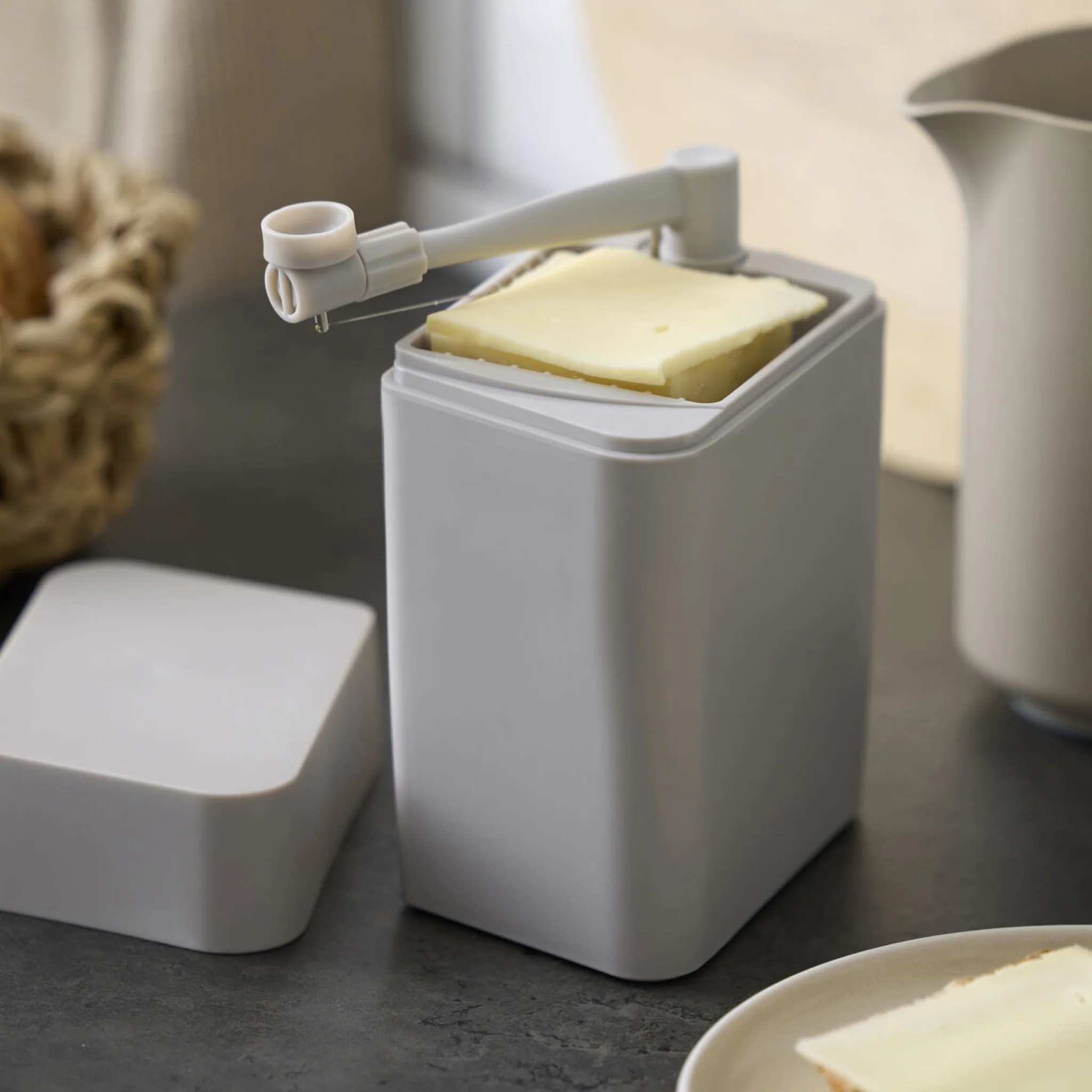 ROSTI Classic Cheese Slicer Box H19 cm, Humus - Image 2