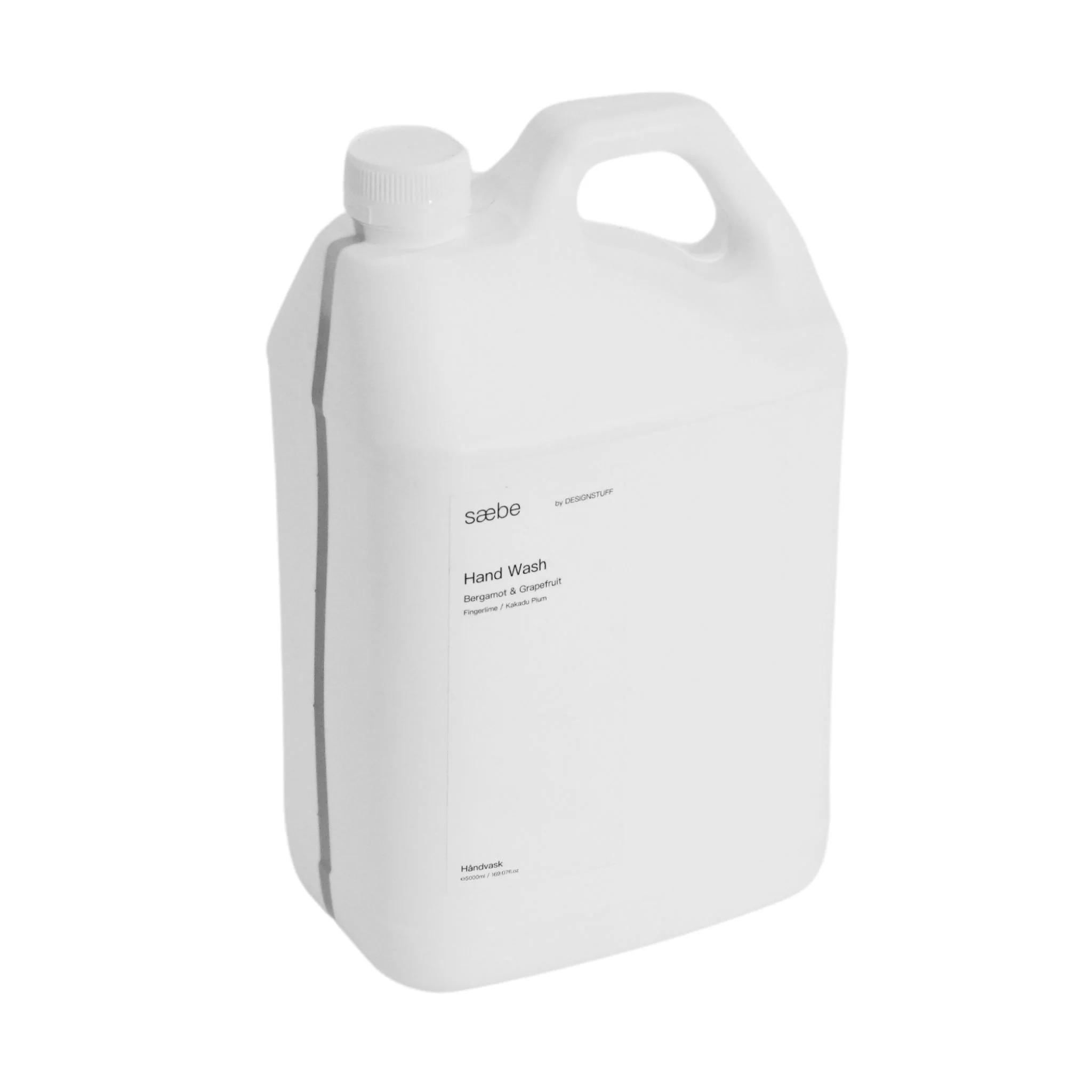DESIGNSTUFF Saebe Hand Wash Refill, Bergamot & Grapefruit, 5L - Image 5