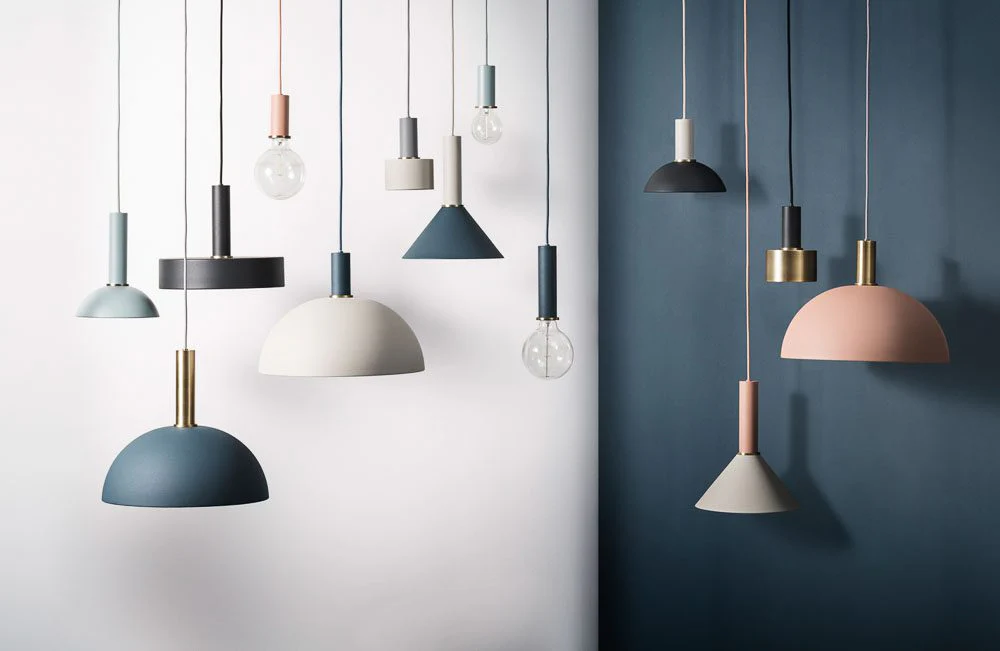 SHOWROOM SAMPLE - FERM LIVING COLLECT Hoop Lamp Shade Pendant, Black Brass (Shade Only) - Image 5