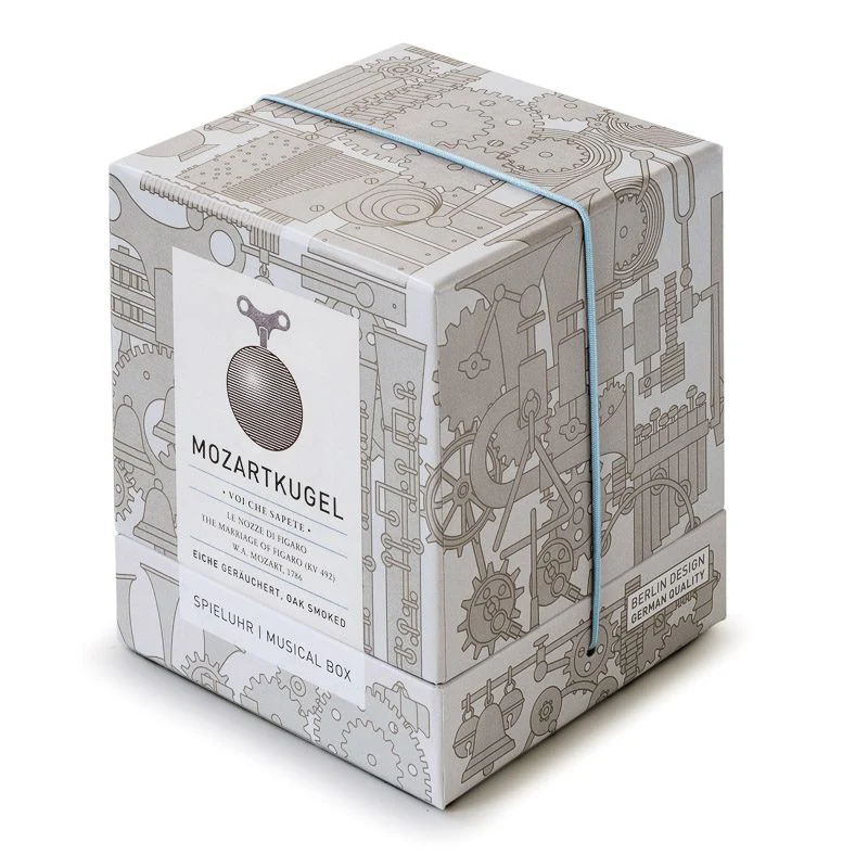 SIEBENSACHEN Mozart Kugel Music Orb, Dark Oak - Image 3