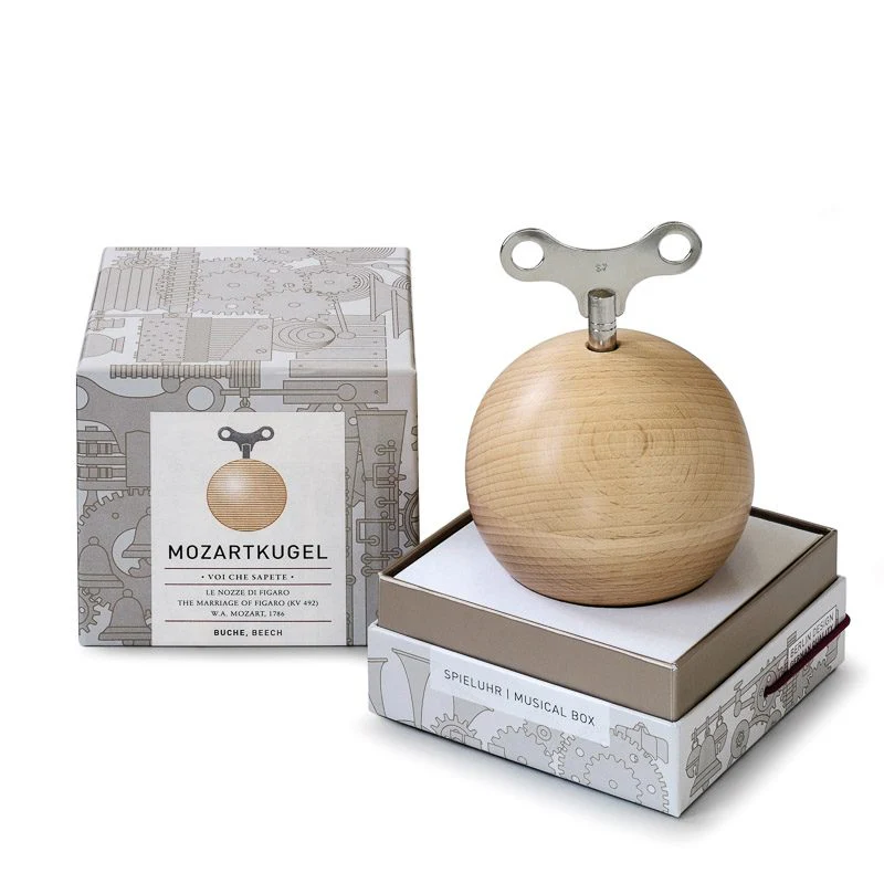 SIEBENSACHEN Mozart Kugel Music Orb, Beech - Image 3