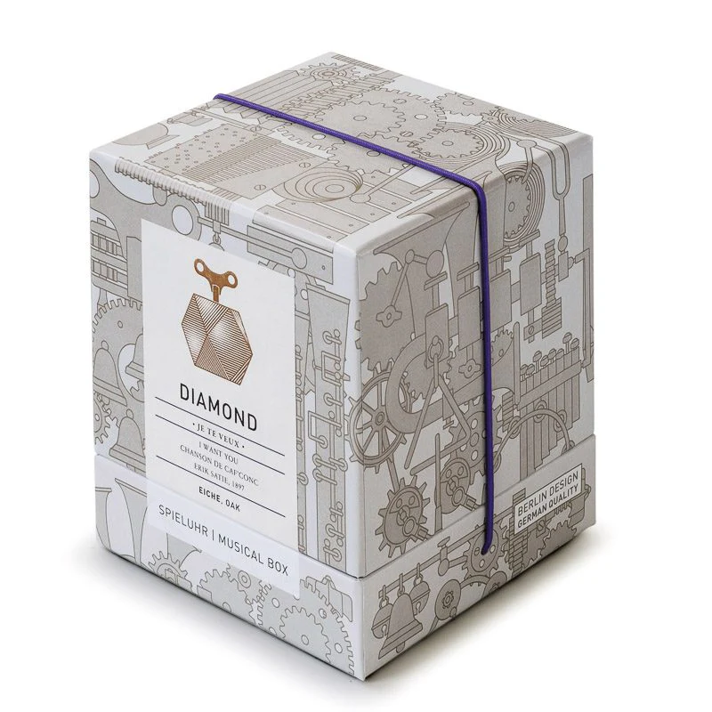 SIEBENSACHEN Mozart Music Orb, Diamond Musical Box - Image 5