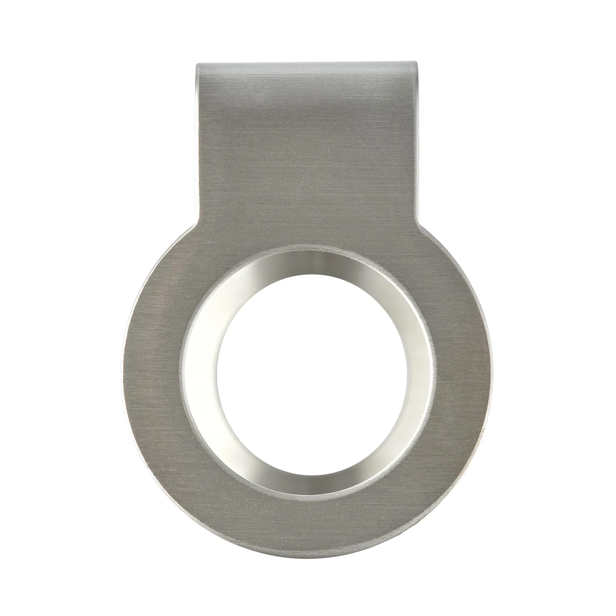 DESIGNSTUFF Single Soap Dispenser Holder, Brushed Steel - Image 6