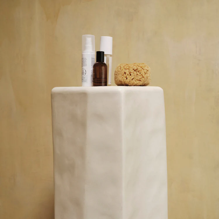 FERM LIVING Staffa Pedestal, Ivory - Image 2