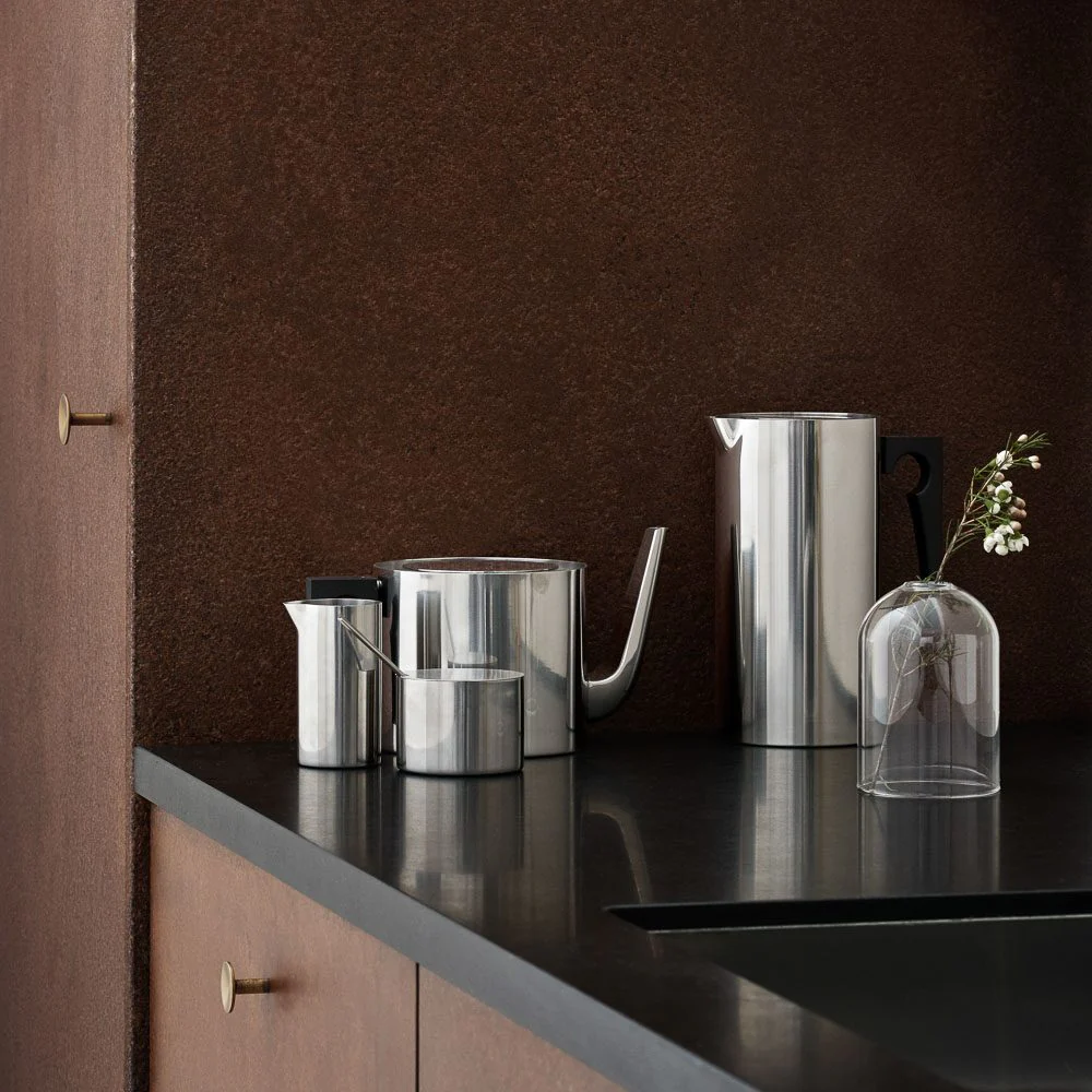 STELTON ARNE JACOBSEN Cylinda French Press 1.5L - Image 3