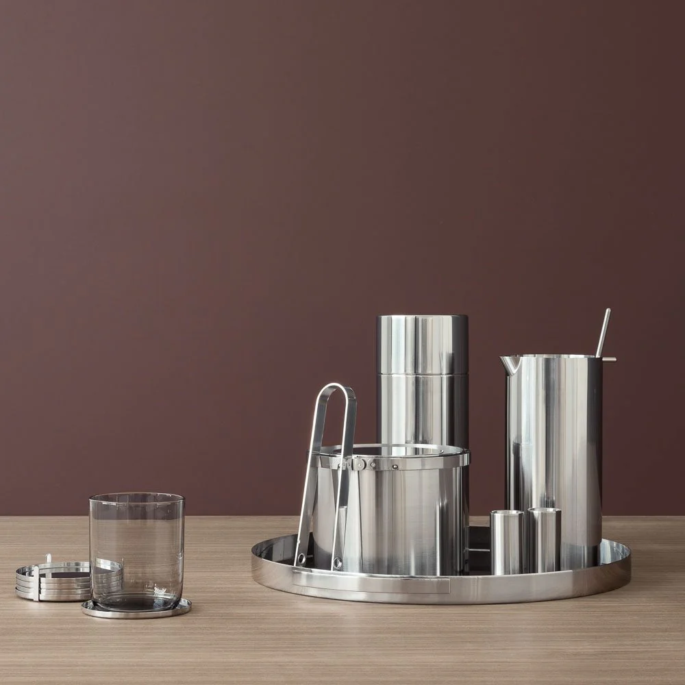 STELTON ARNE JACOBSEN Cylinda Serving Tray 33.5cm - Image 4