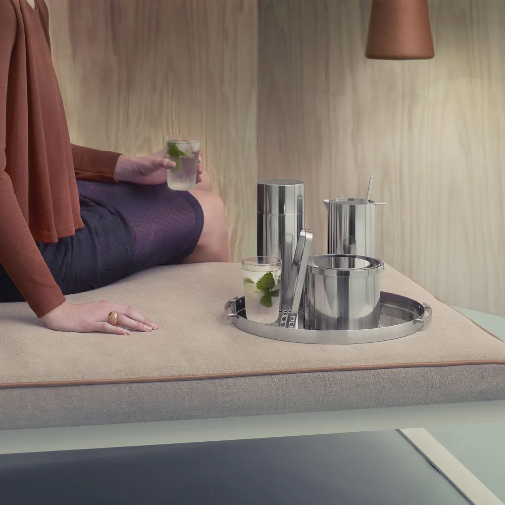 STELTON ARNE JACOBSEN Cylinda Serving Tray 33.5cm - Image 6