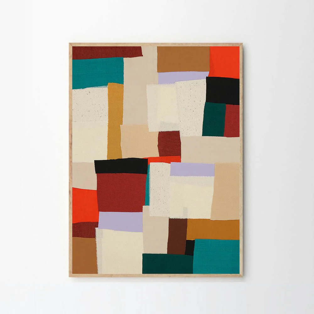 THE POSTER CLUB Atelier CPH, Fields Poster Art Print, 50x70cm - Image 4