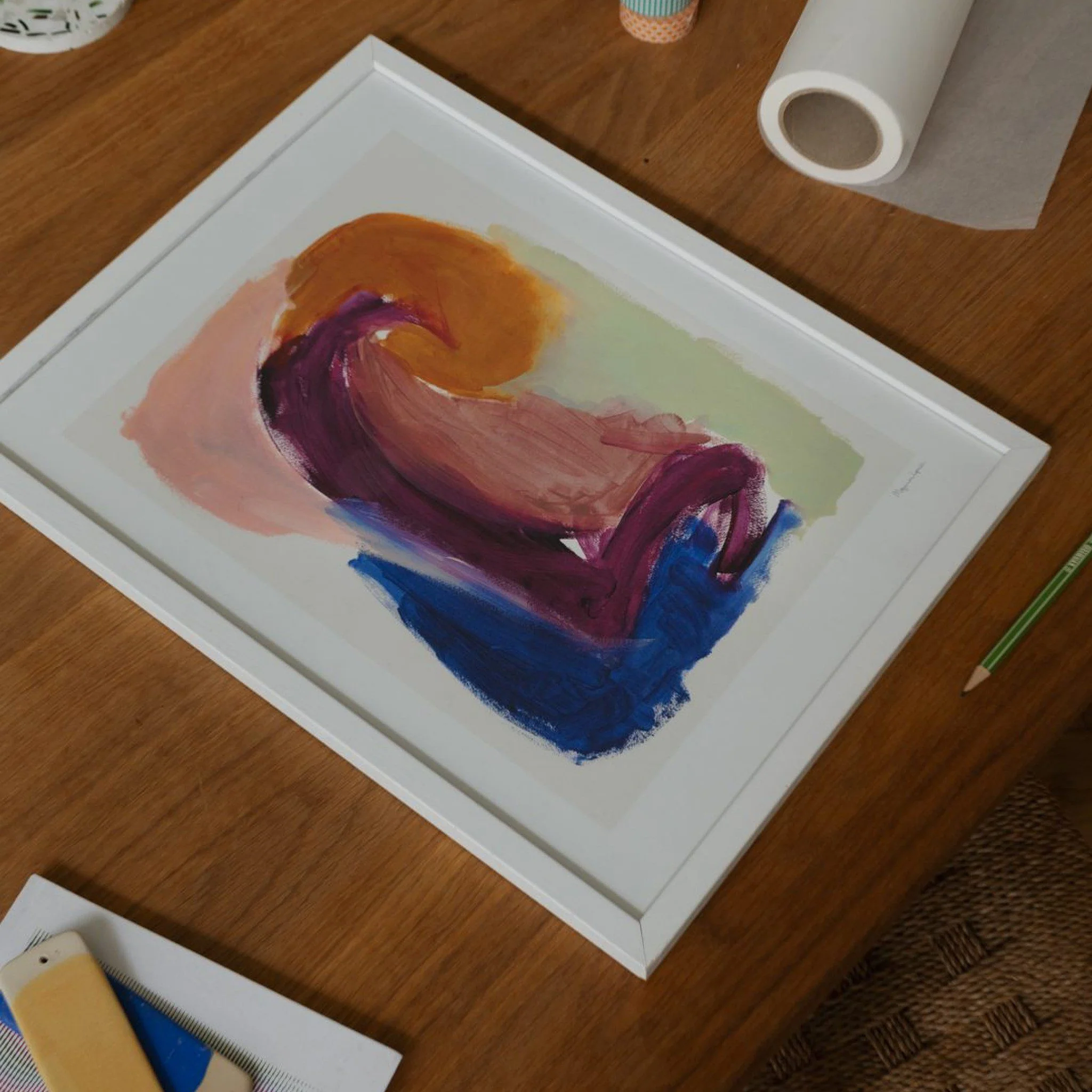 THE POSTER CLUB Berit Mogensen Lopez, Mudra Art Print, A5 - Image 3