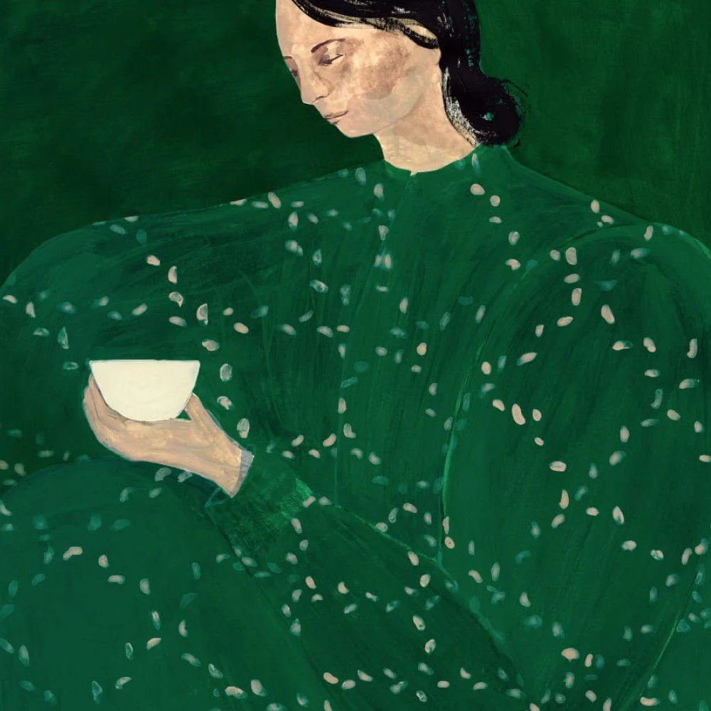 THE POSTER CLUB Sofia Lind, Coffee Alone at Place de Clichy Art Print, A5 - Image 2