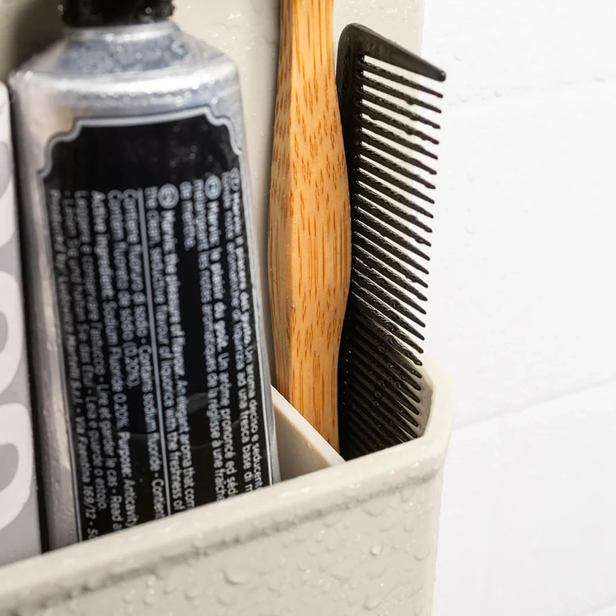 TOOLETRIES The James Toiletry Organiser for the Shower, Sand - Image 3