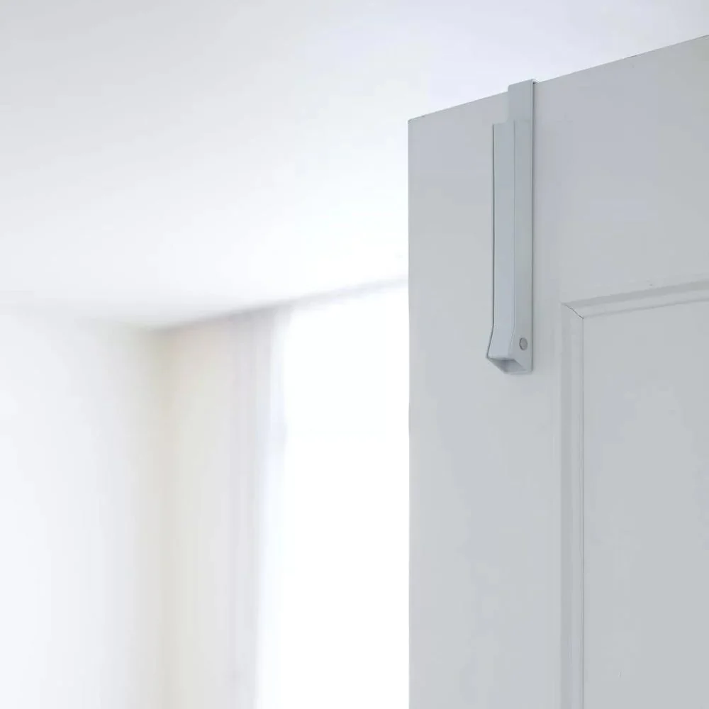 YAMAZAKI Smart Storage Over the Door Hanger Rack, White - Image 4