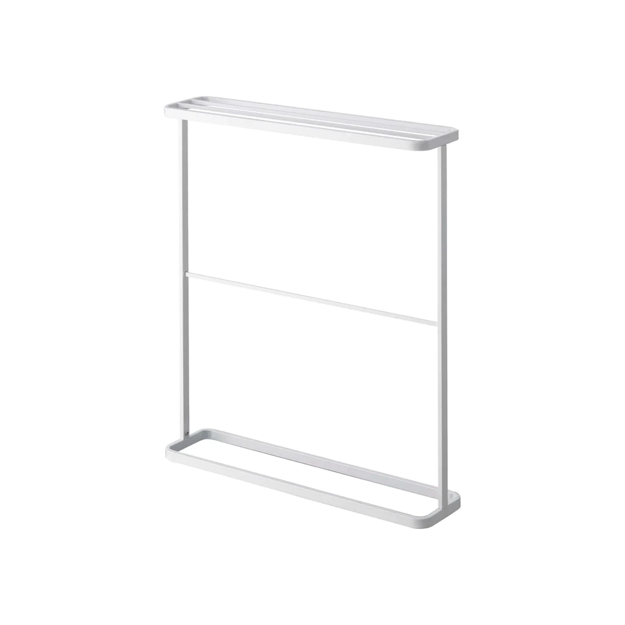 YAMAZAKI Tower Bath Towel Hanger, White - Image 5
