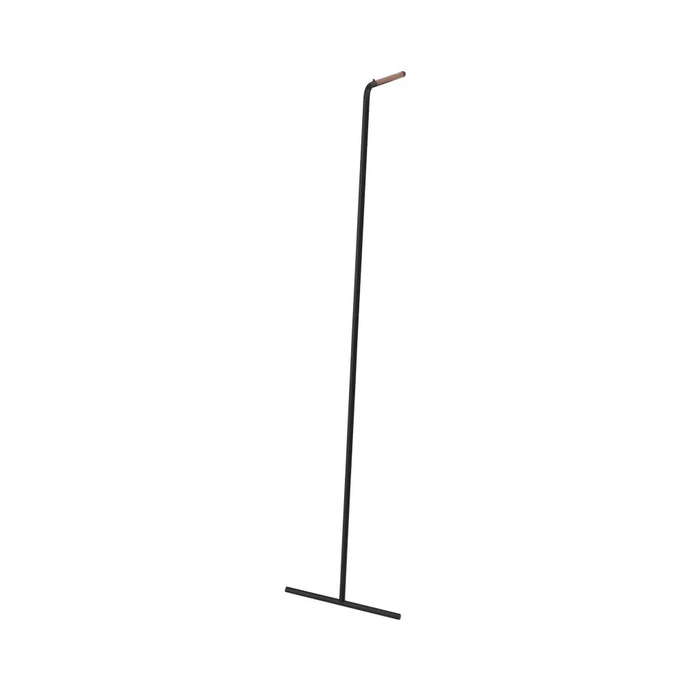 YAMAZAKI Tower Leaning Coat Hanger Rack, Black - Image 2